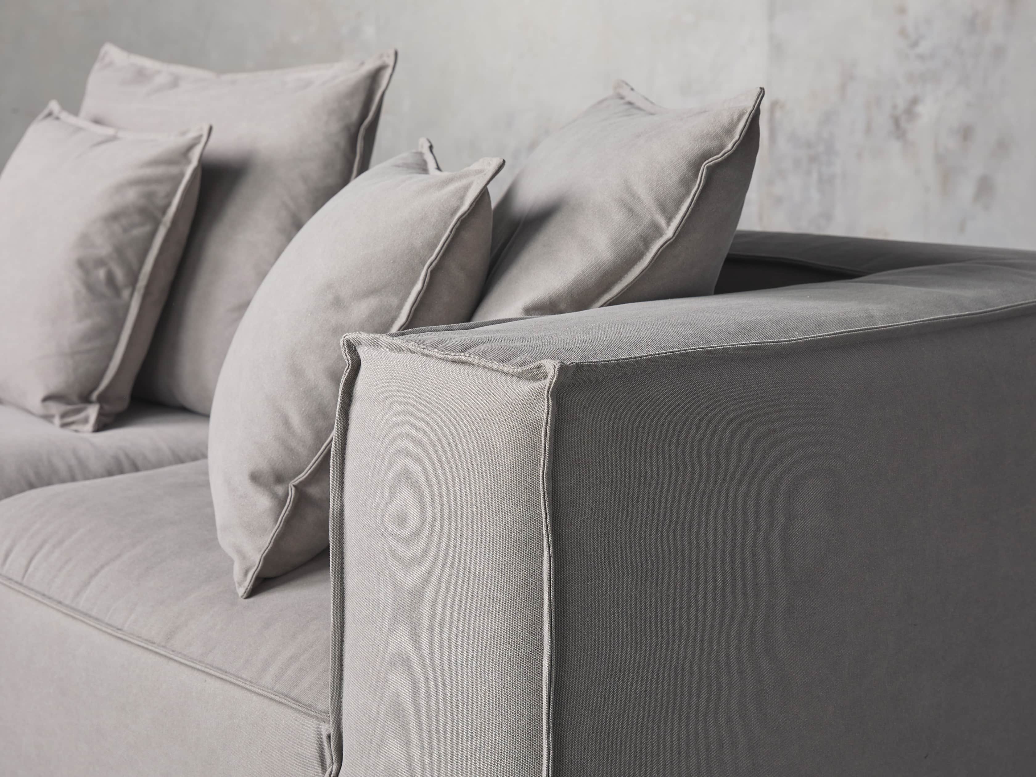 Coburn Upholstered Four Piece Sectional with Chaise, slide 5 of 6