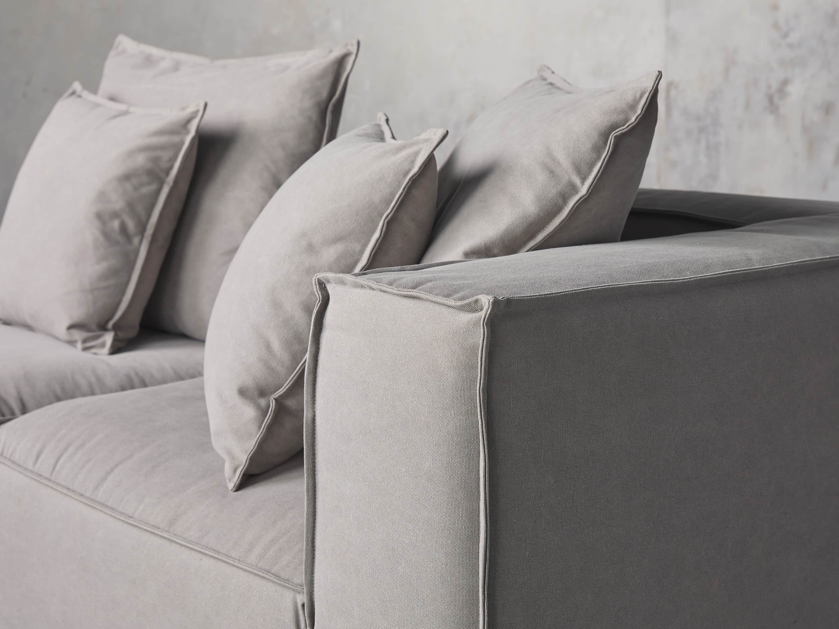 Coburn Upholstered Five Piece Bumper Sectional, slide 6 of 7