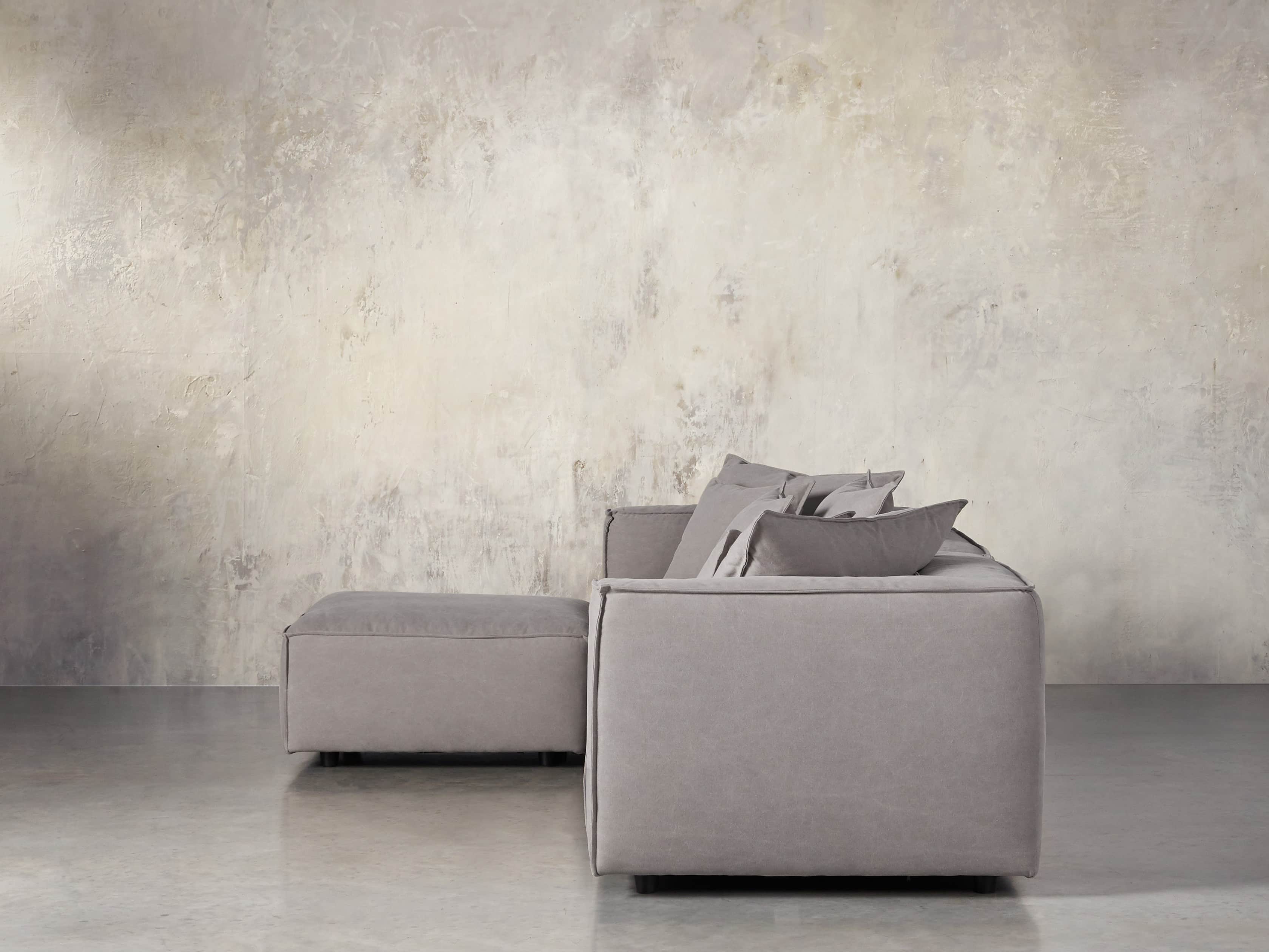 Coburn Upholstered 124" Four Piece Reverse Sectional, slide 3 of 7