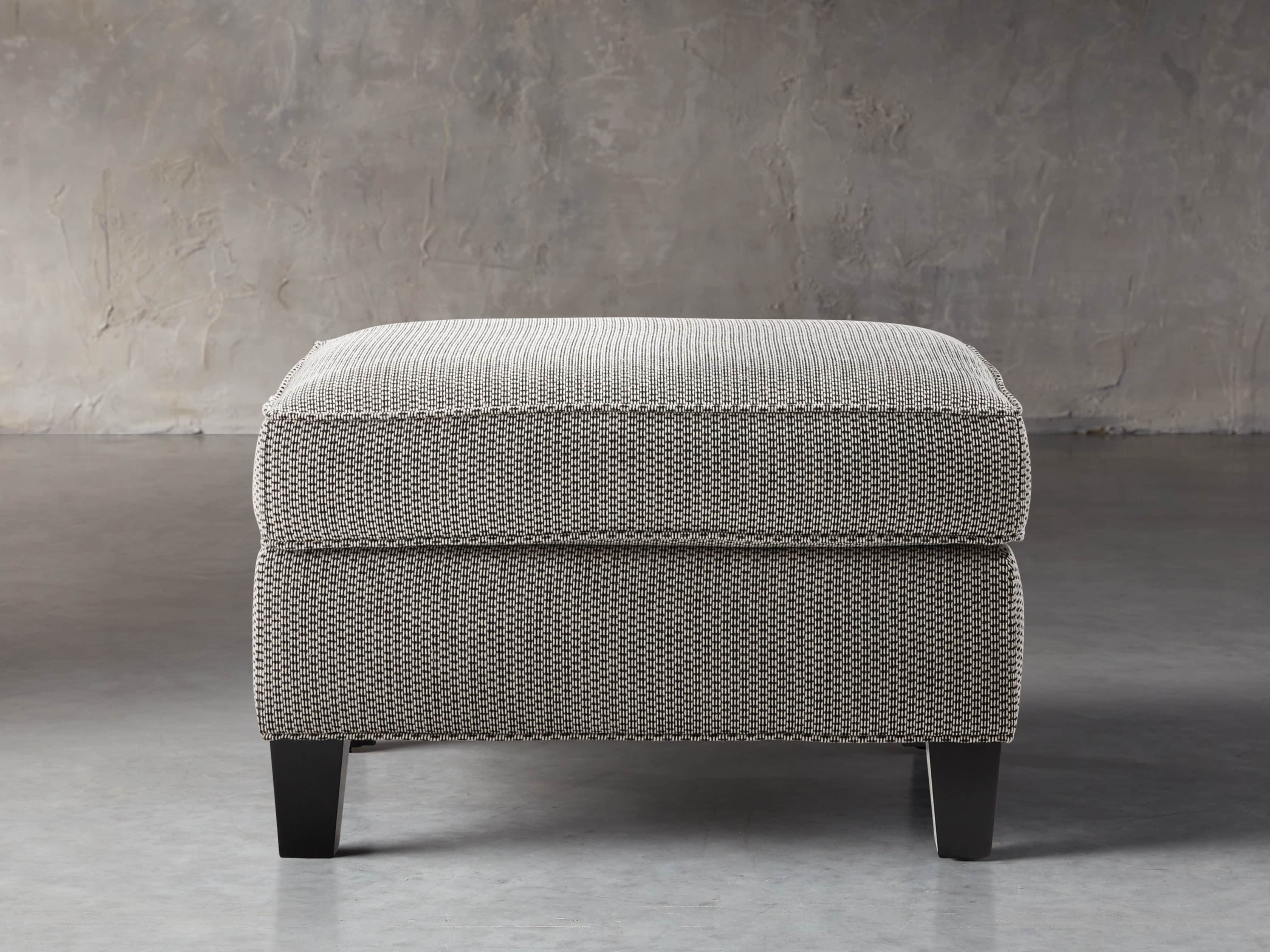 Paxton Upholstered 29" Ottoman, slide 1 of 3