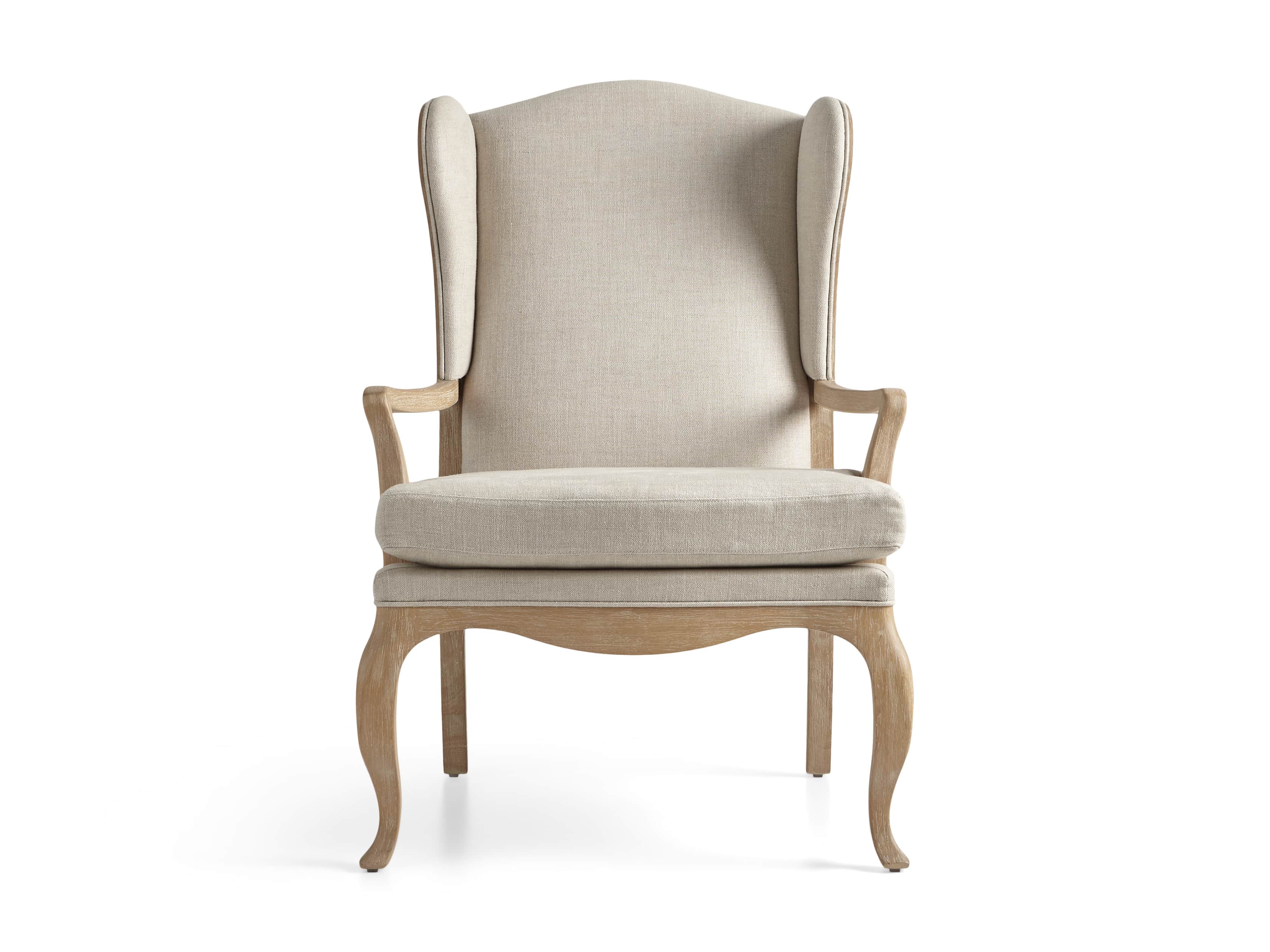 Lorraine Upholstered 30" Chair in Oatmeal