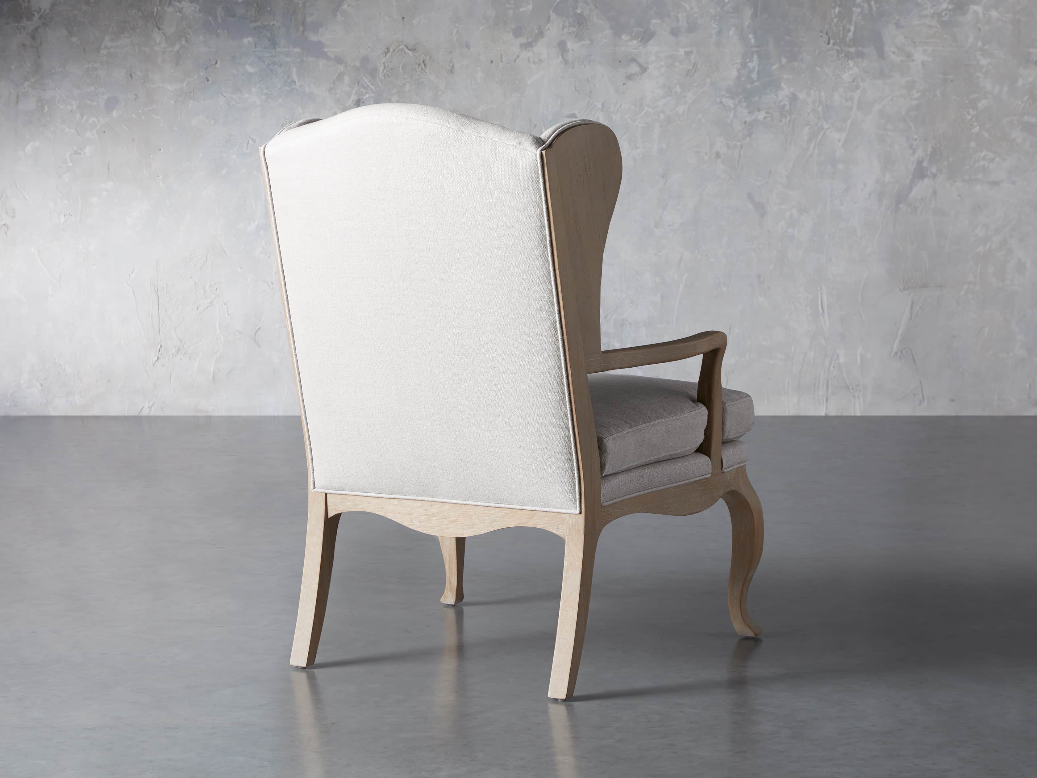 Lorraine Upholstered 30" Chair in Oatmeal