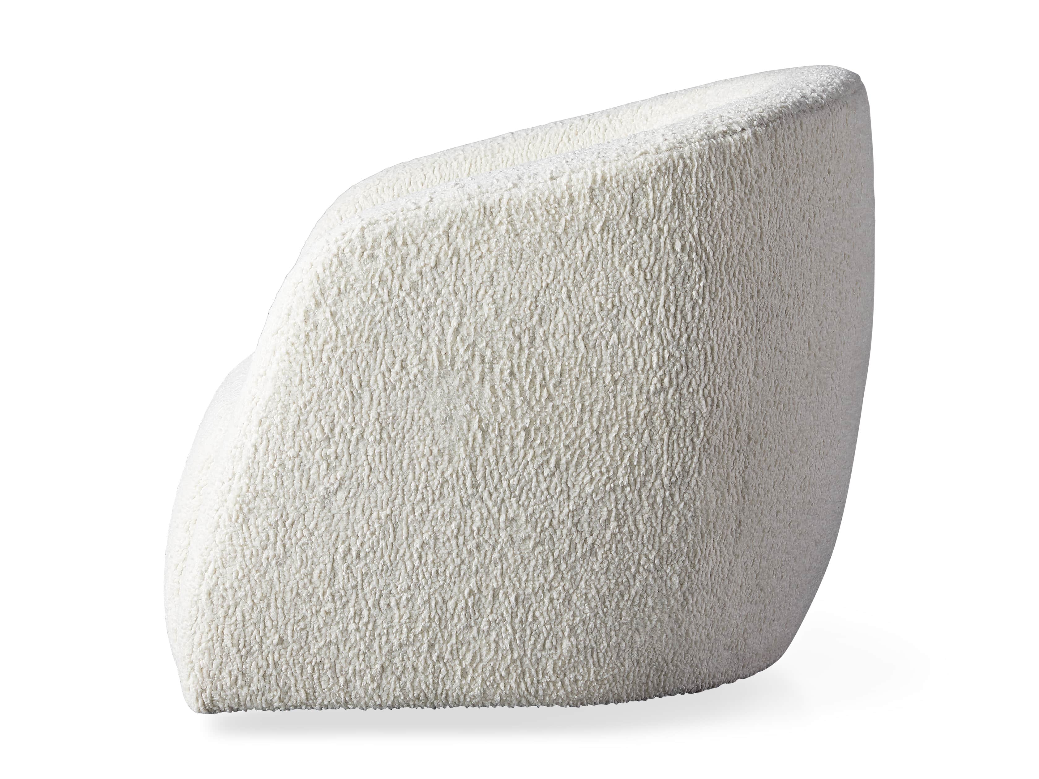 Merrill Upholstered 31" Swivel Chair in Cuddle Natural, slide 12 of 12
