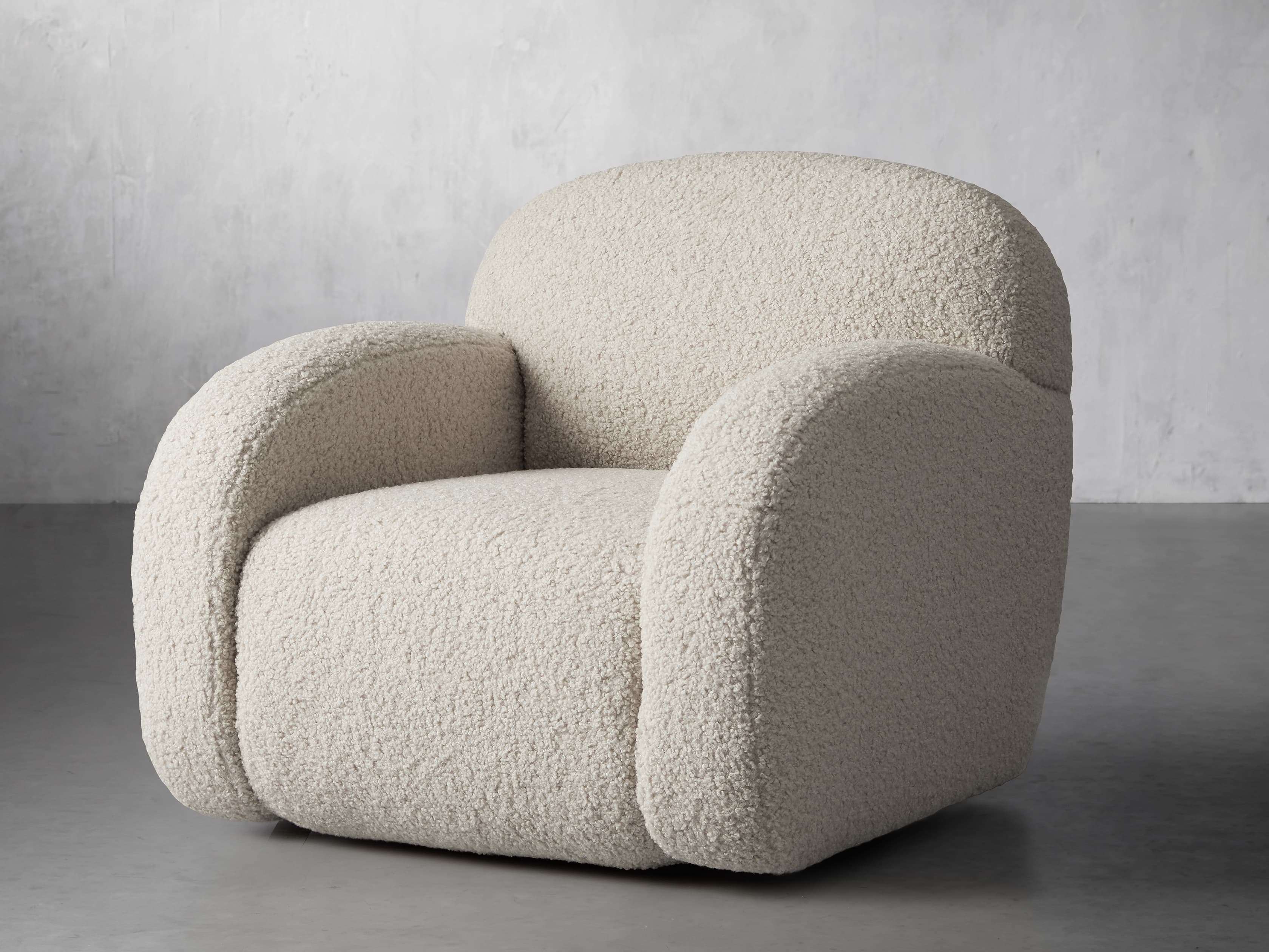 Arhaus fuzzy online chair