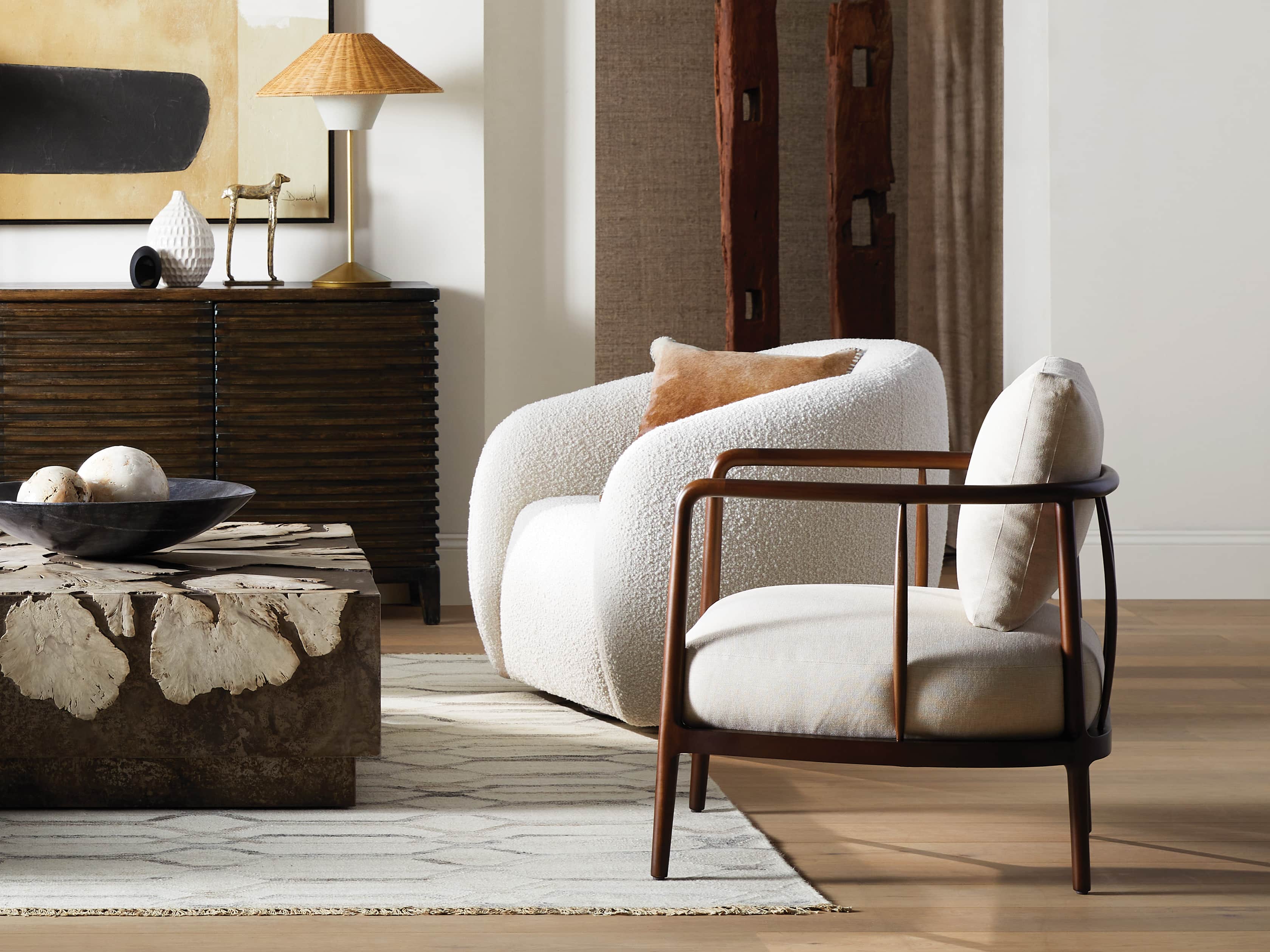 Arhaus 2025 barrel chair