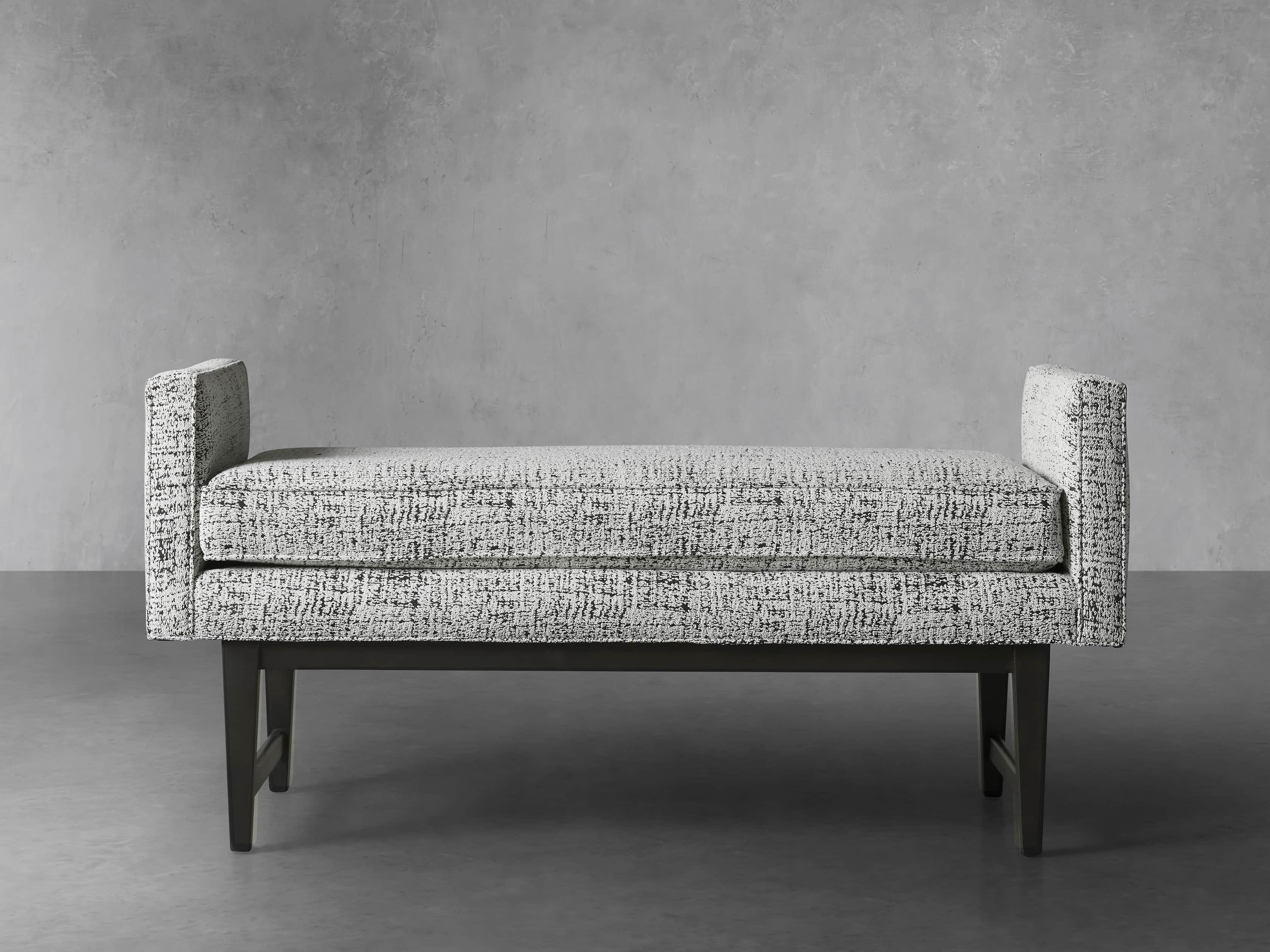 Cleo Upholstered 56" Bench in 400548-99, slide 1 of 6