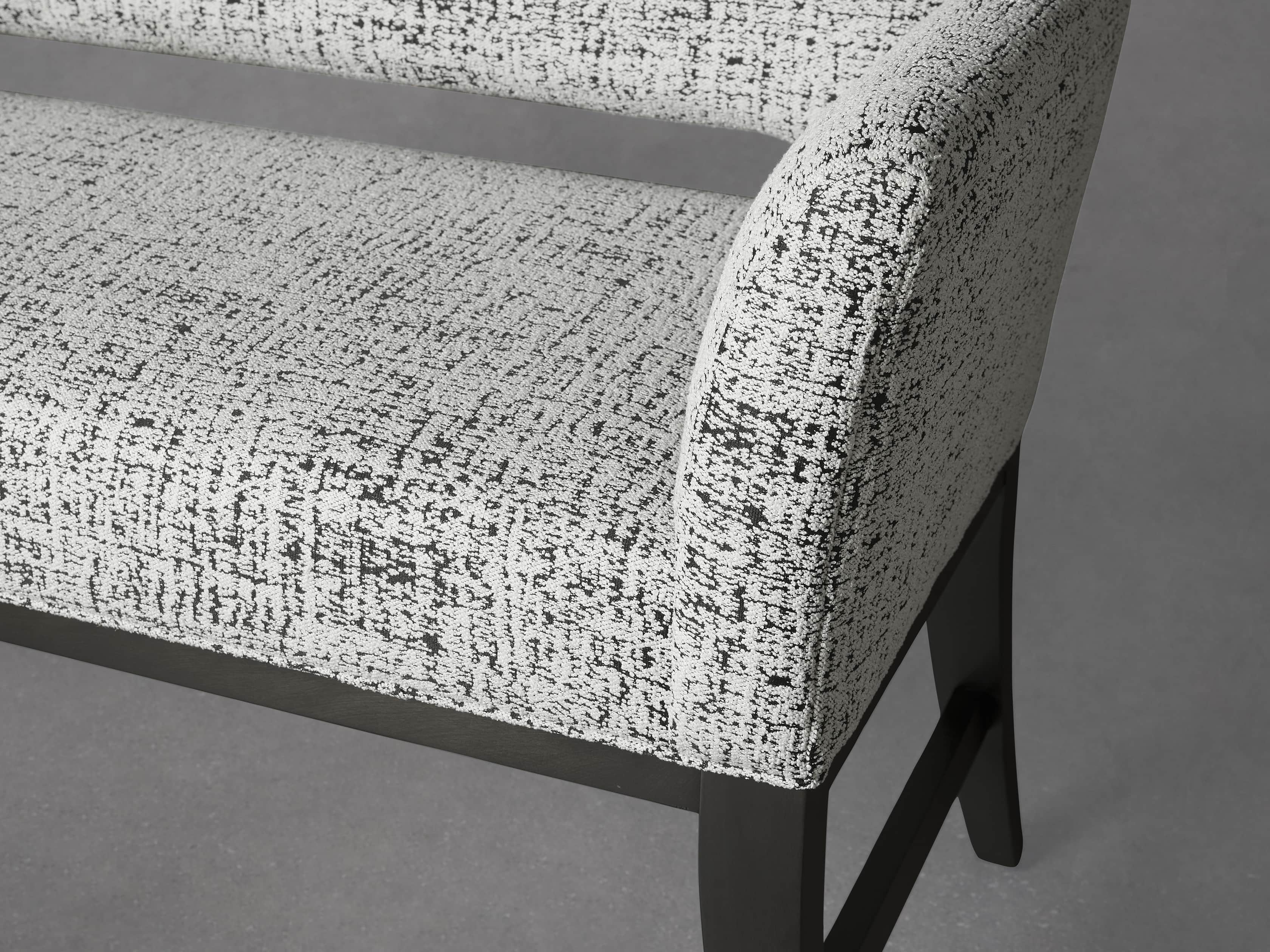 Cleo Upholstered 54" Settee, slide 5 of 7