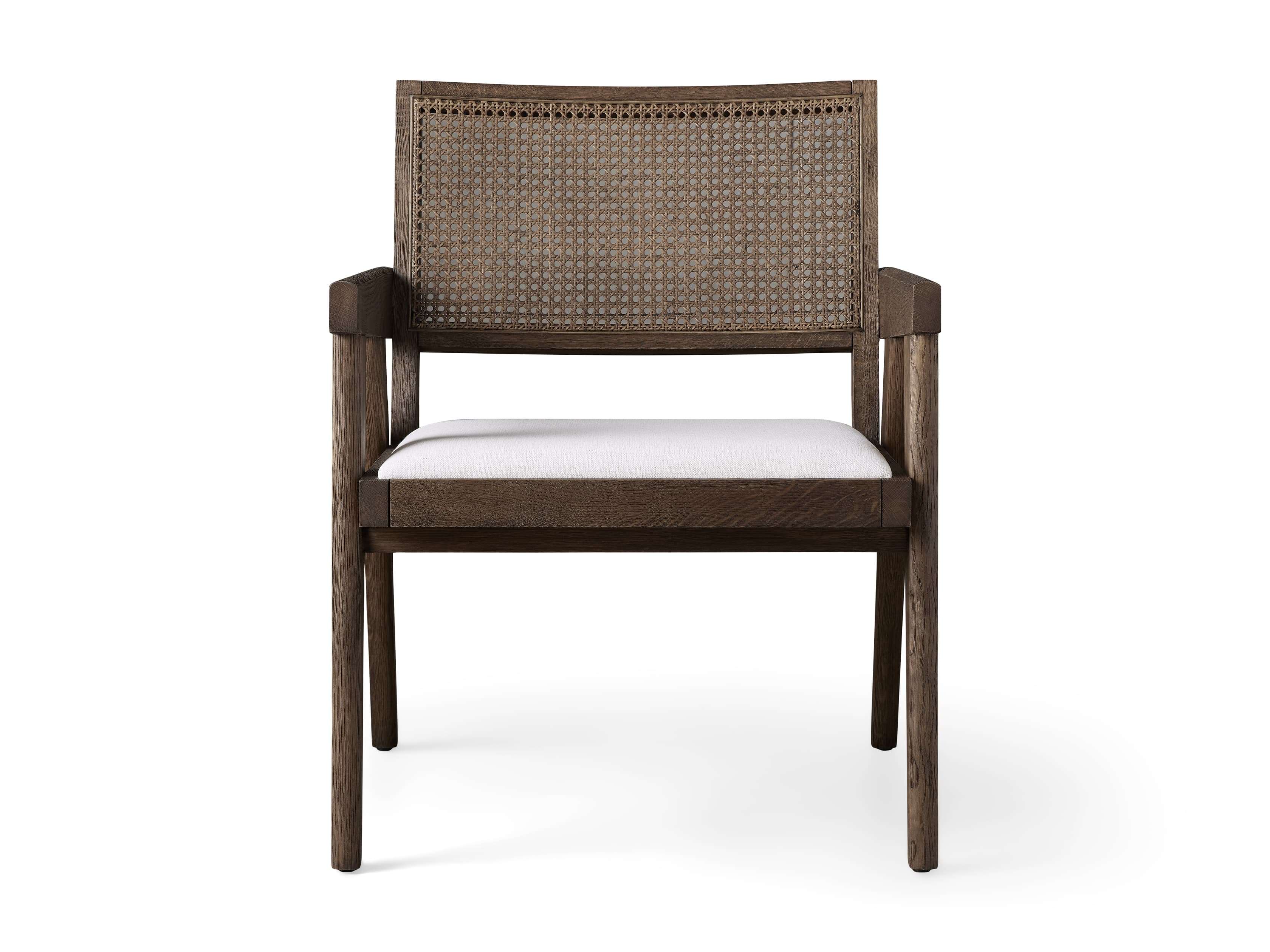 arhaus cane back chair