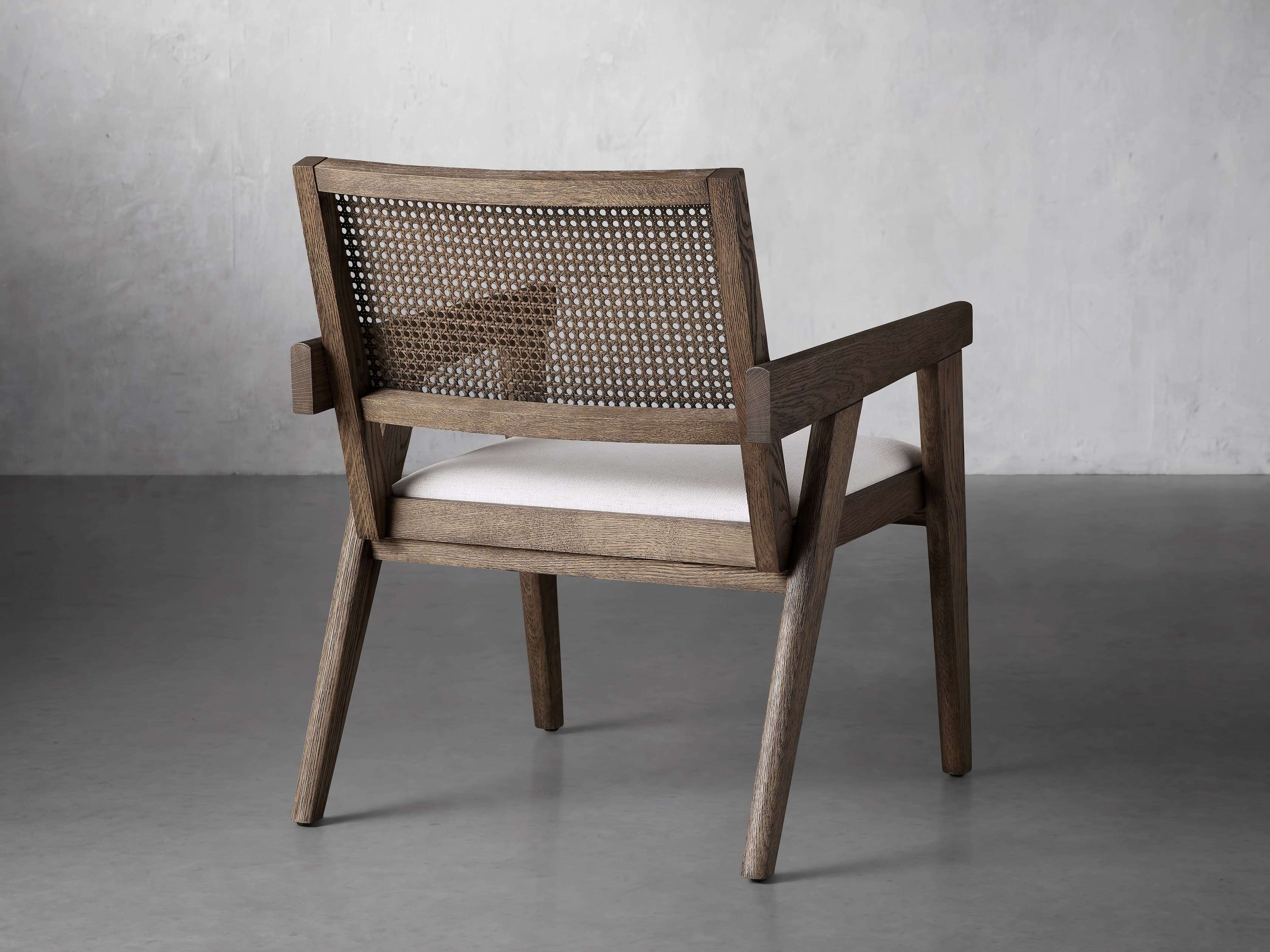 kroy cane back dining chair