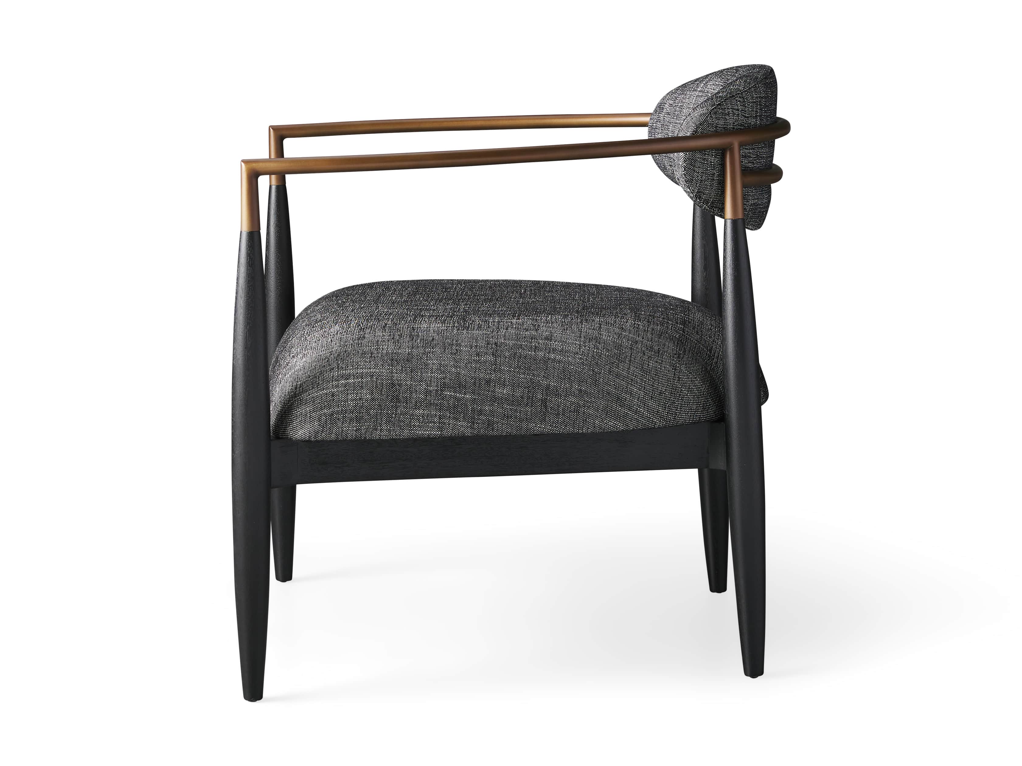Jagger Upholstered 28" Chair in Cary Black, slide 9 of 9