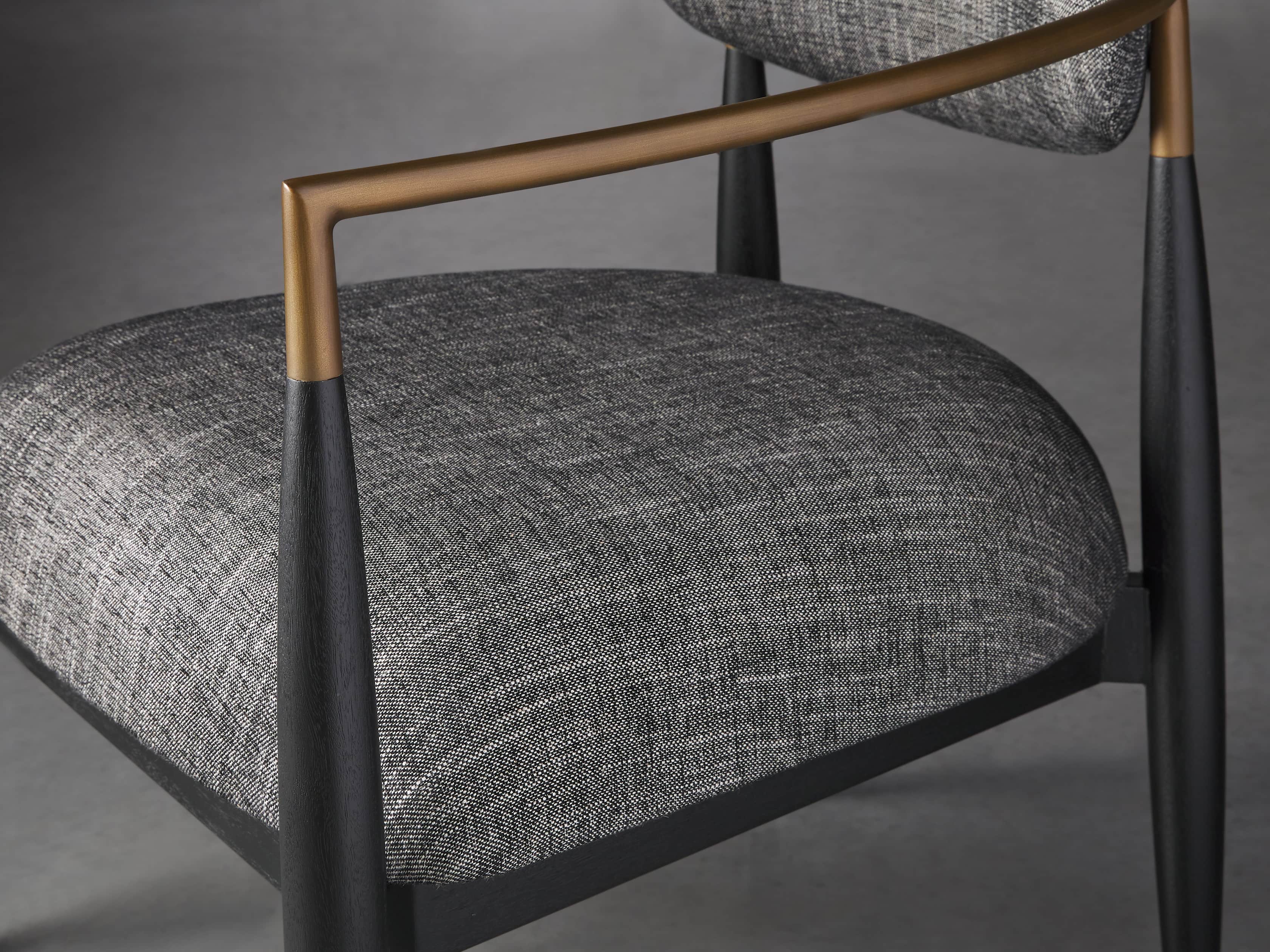 Jagger Upholstered 28" Chair in Cary Black, slide 5 of 9