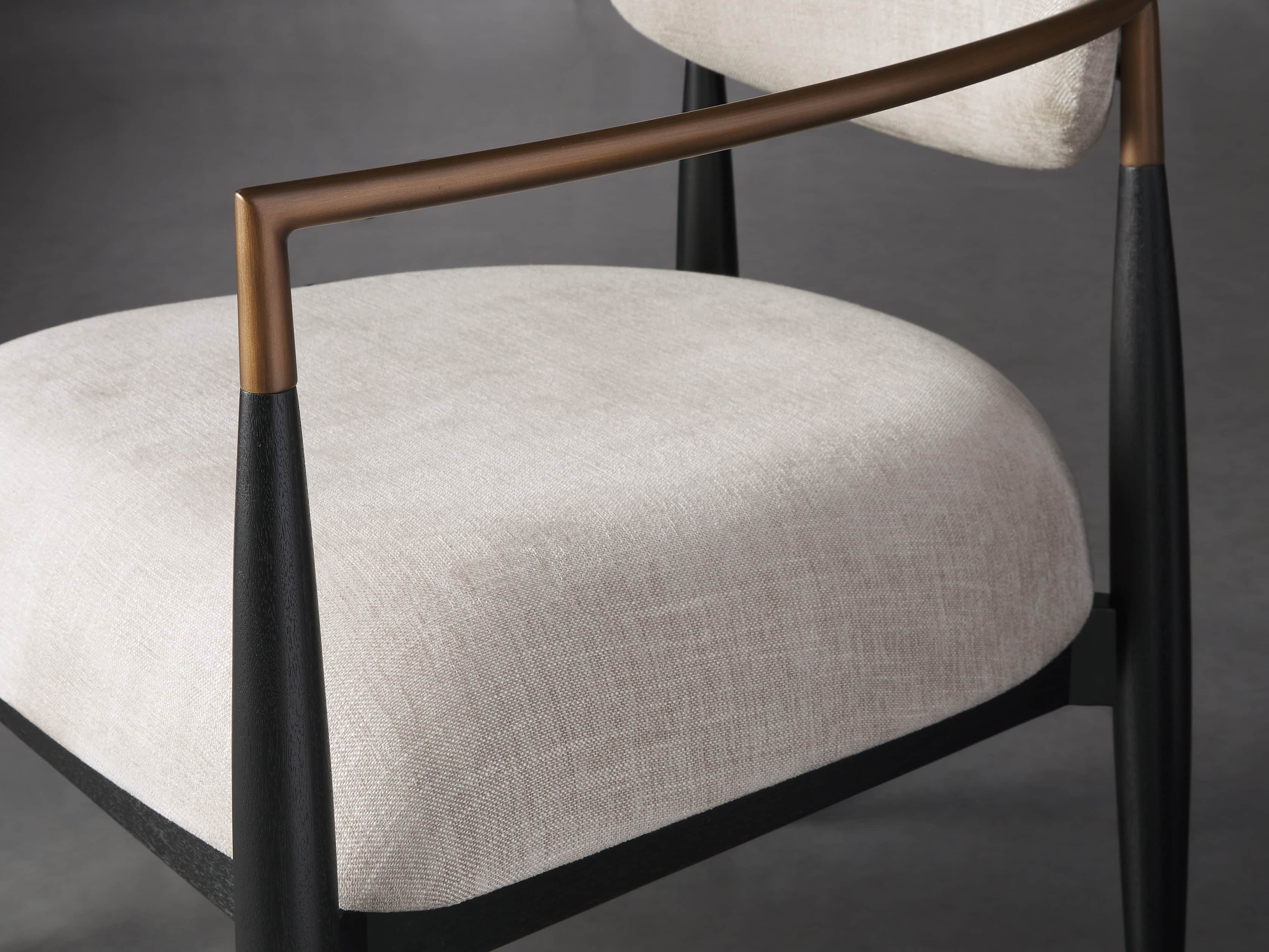 Jagger Upholstered 28" Chair in Cary Linen, slide 5 of 8