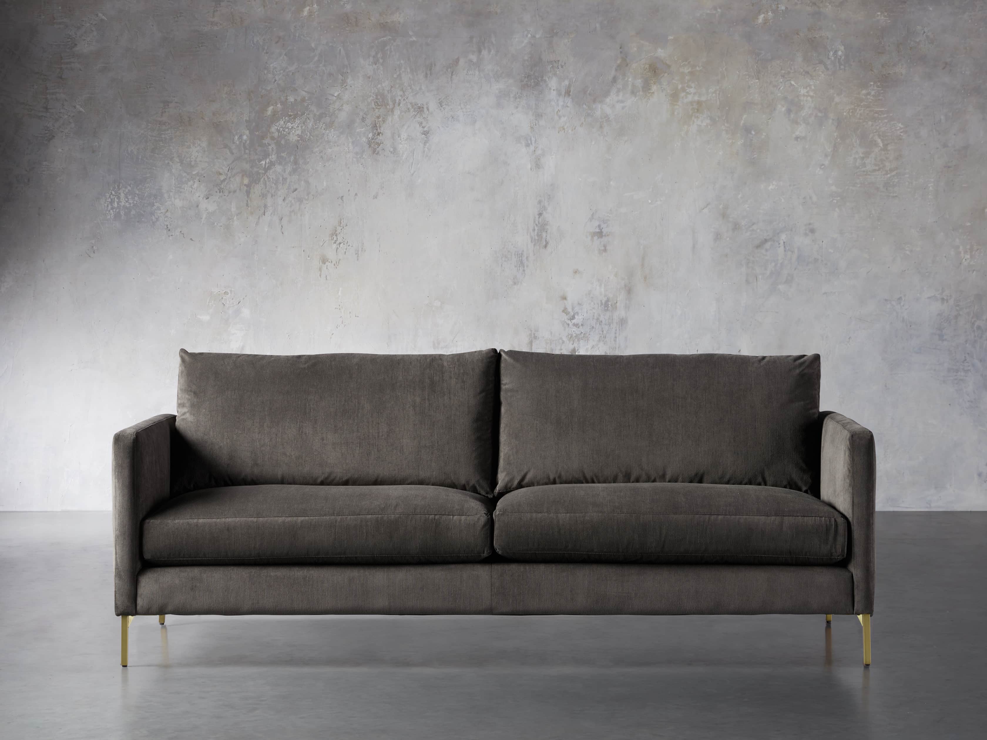 Sofas & Couches Leather Sofas Loveseats Arhaus