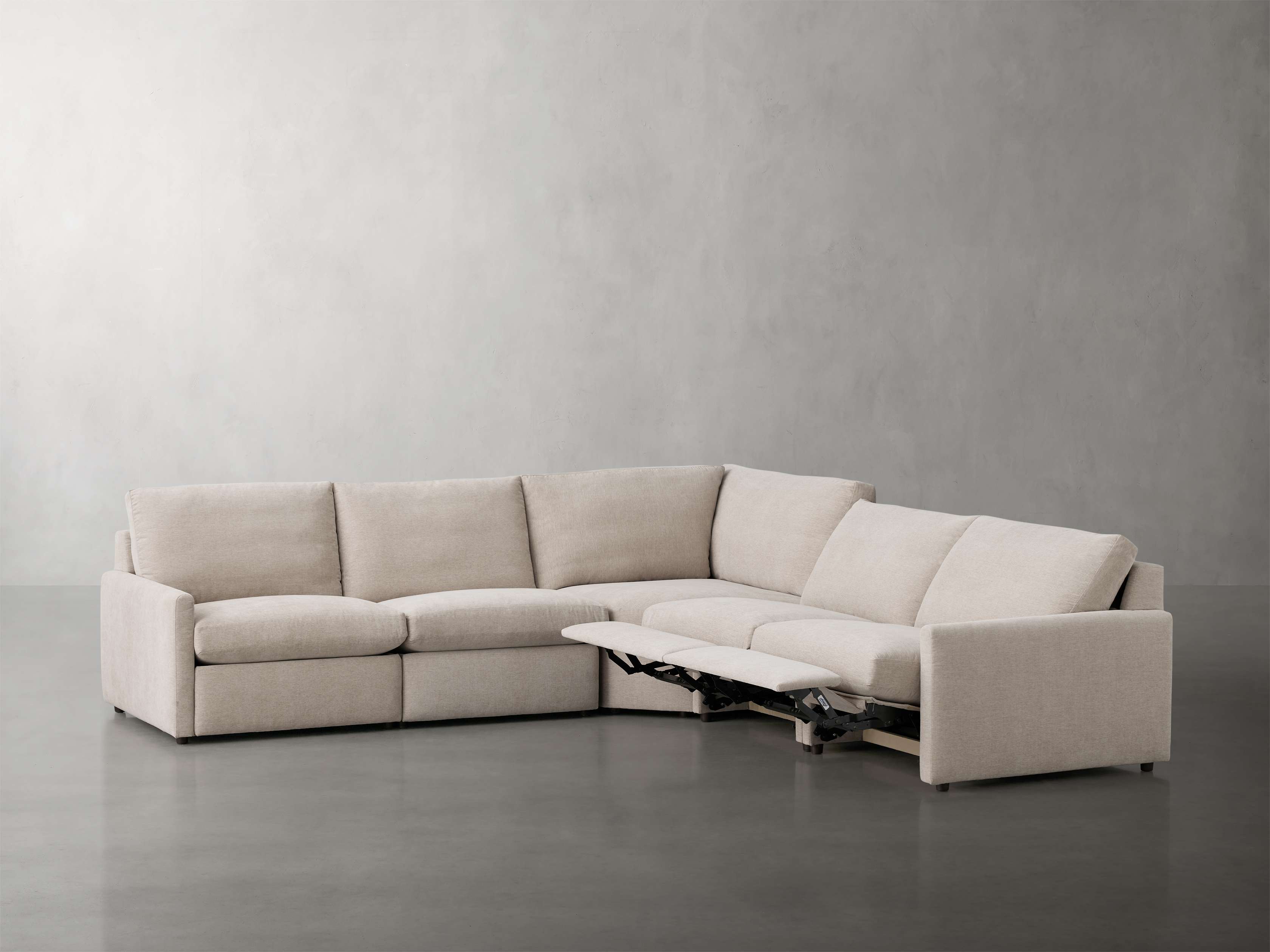 Kipton Five-Piece Motion Corner Sectional