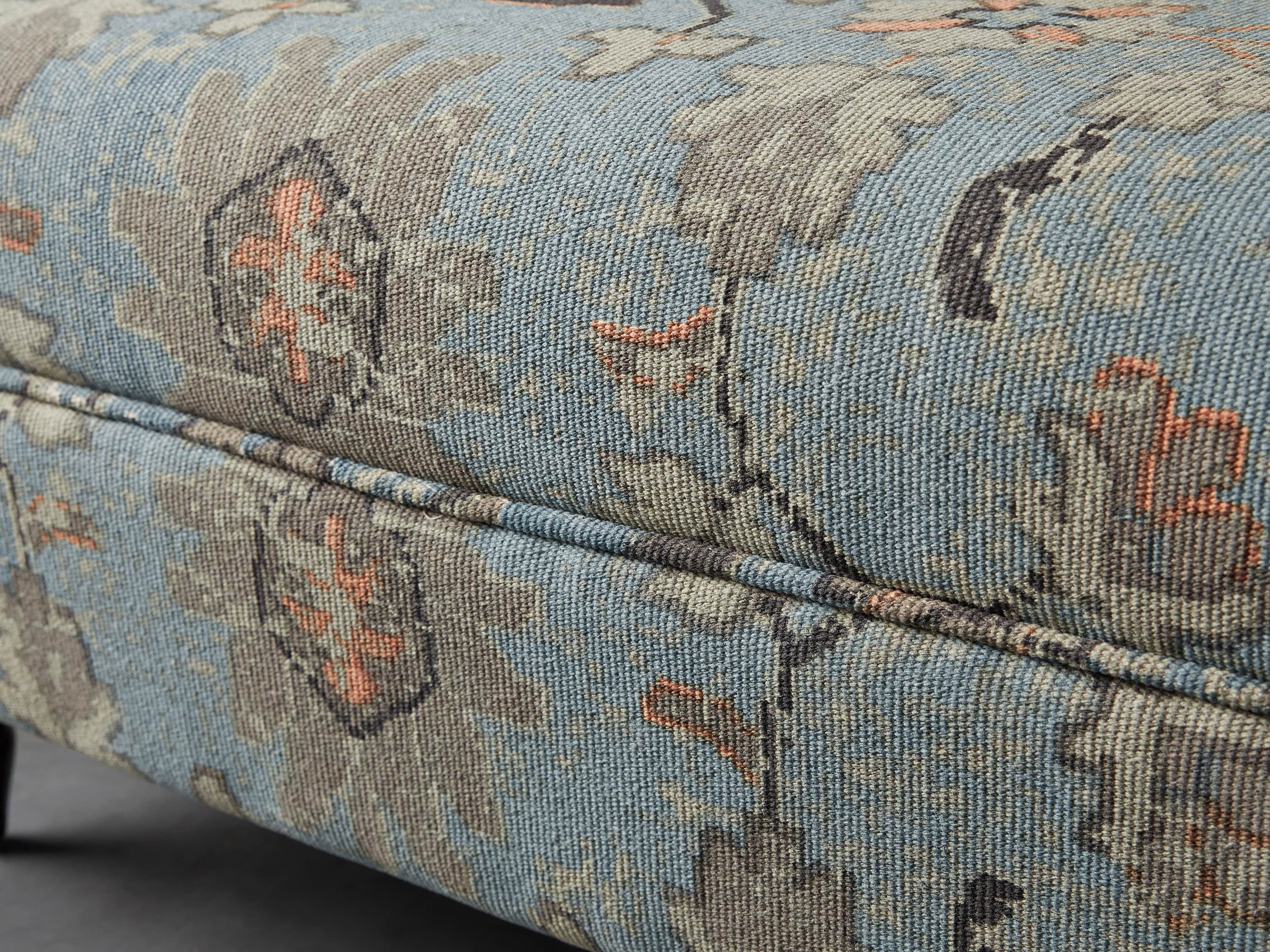 Adria Upholstered 38" Square Ottoman