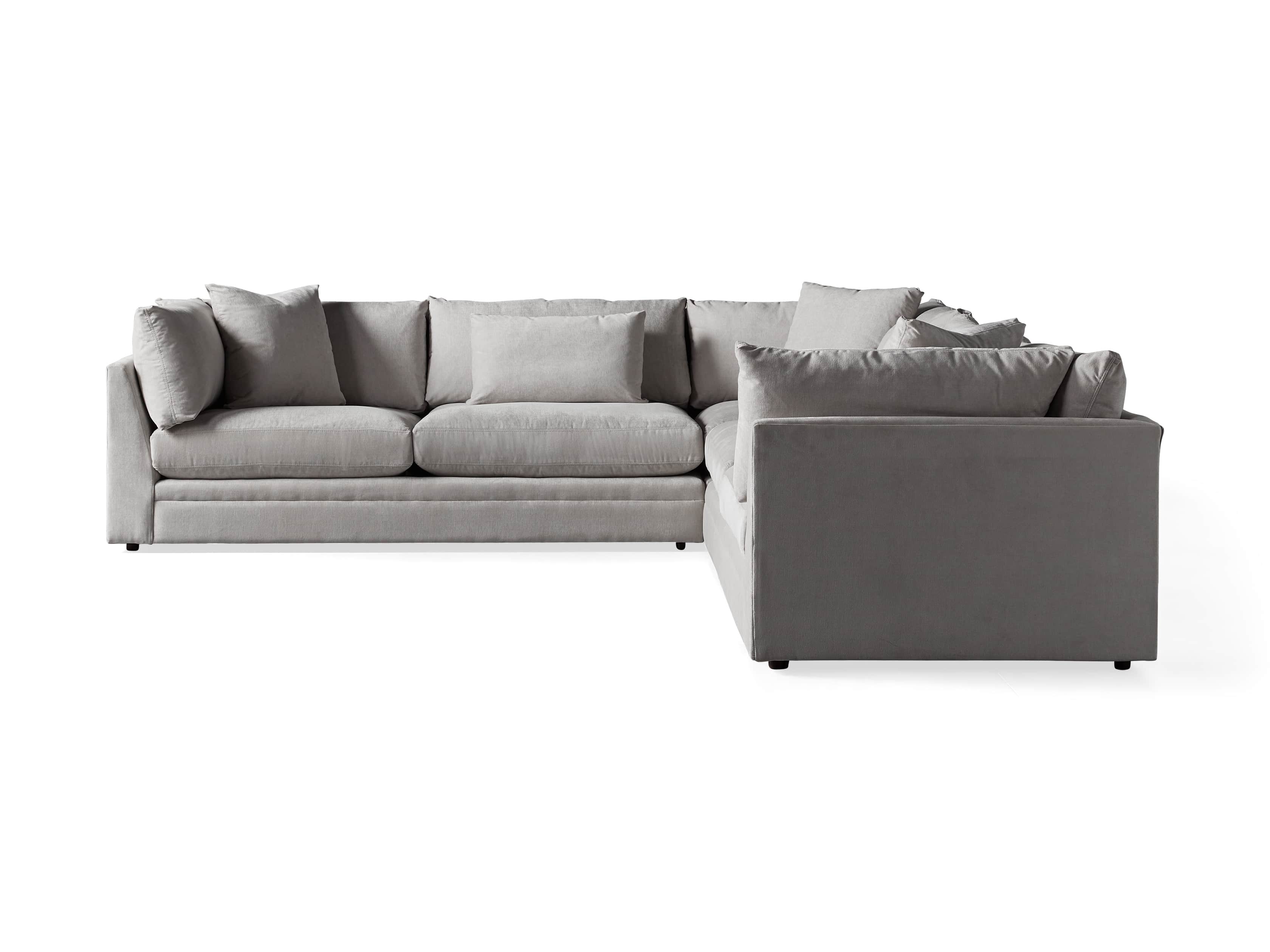 Pavo Upholstered 132" Three Piece Corner Sectional, slide 6 of 6