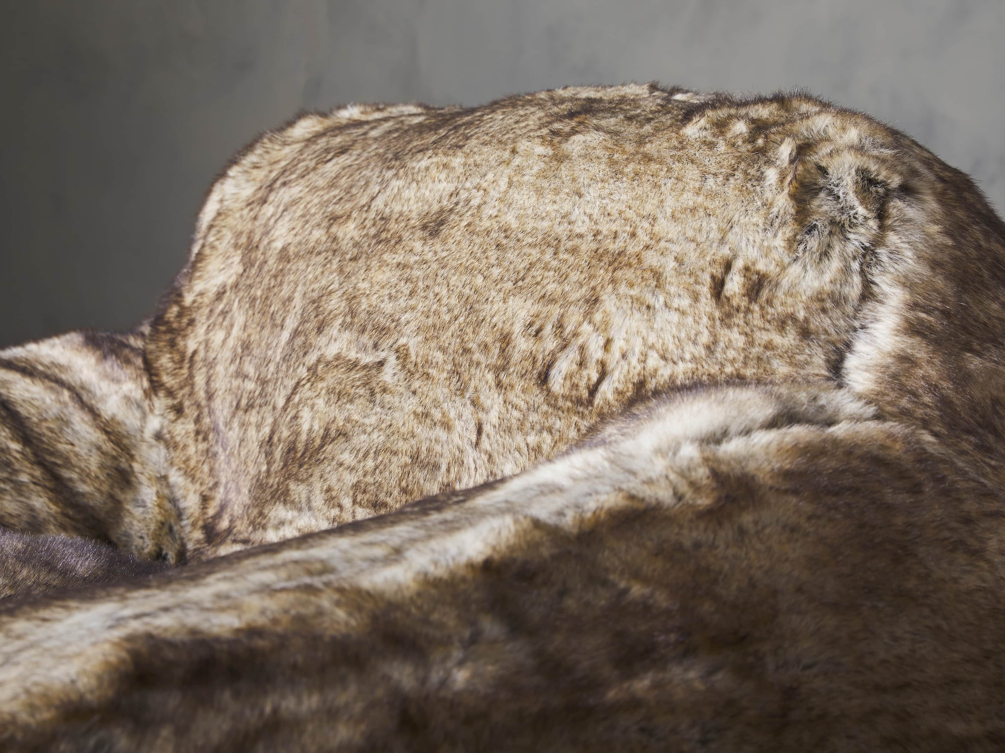 arhaus fur chair