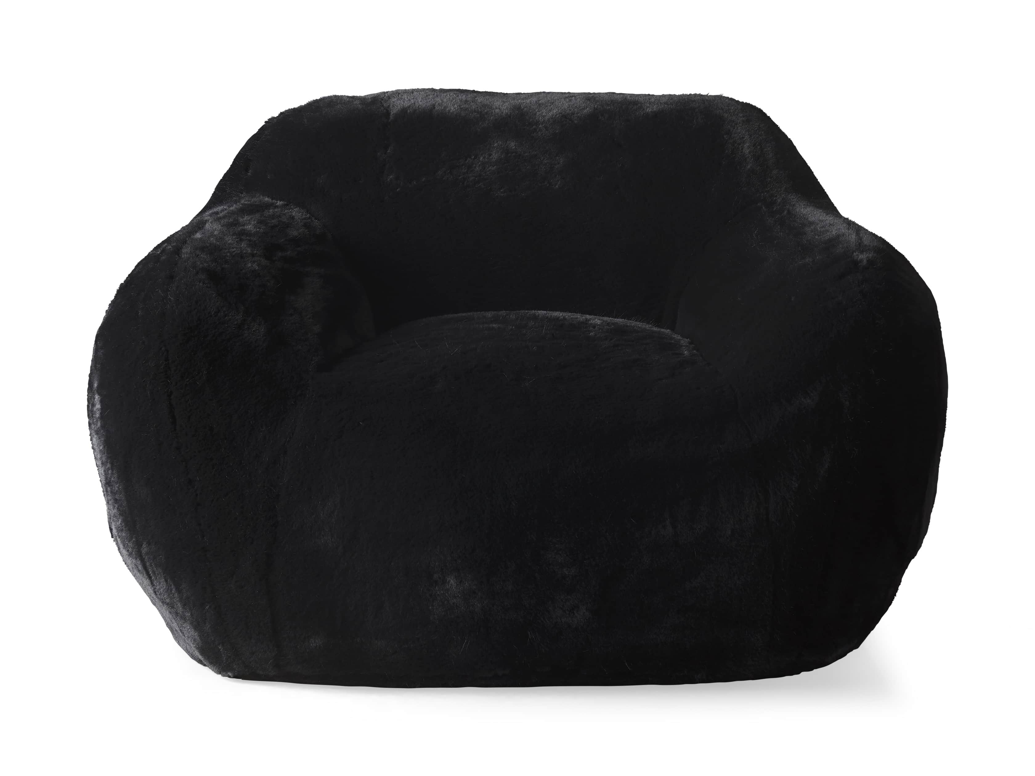 Snugg Faux Fur 46" Chair in Big Bear Sable, slide 6 of 7