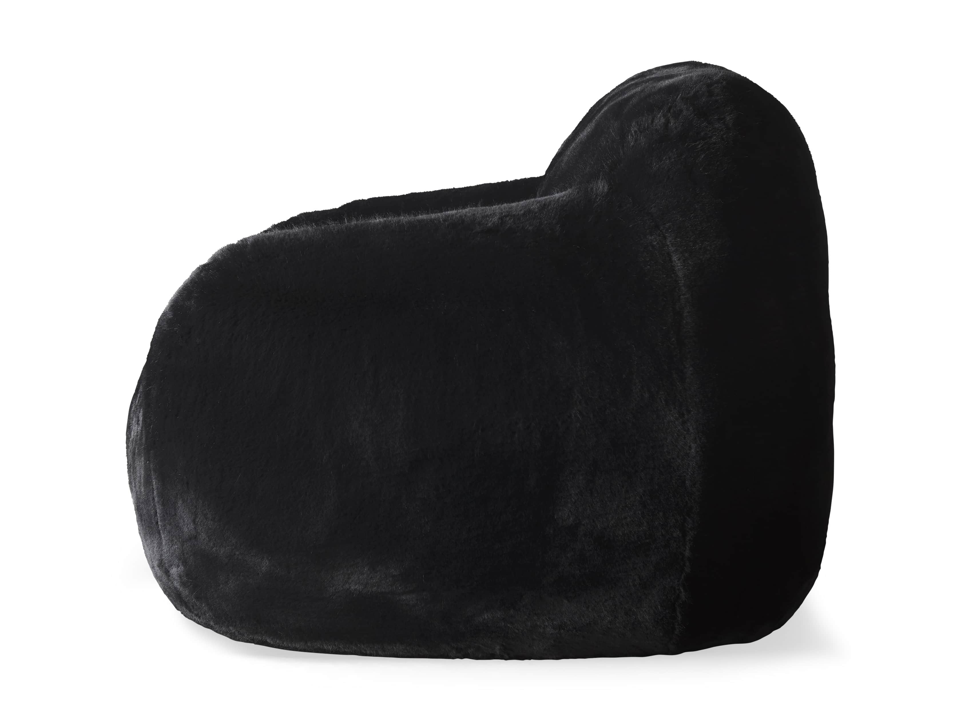Snugg Faux Fur 46" Chair in Big Bear Sable, slide 7 of 7