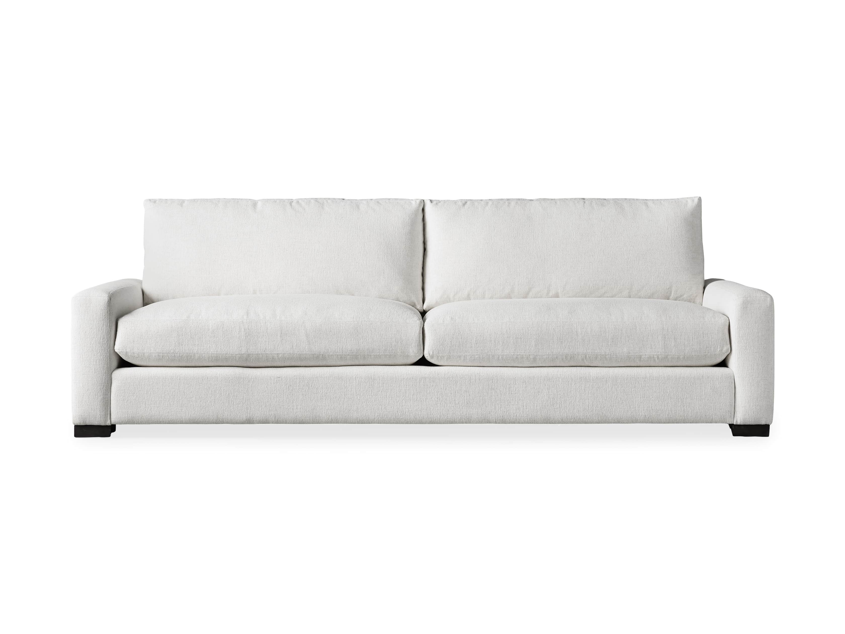 white two seater sofa