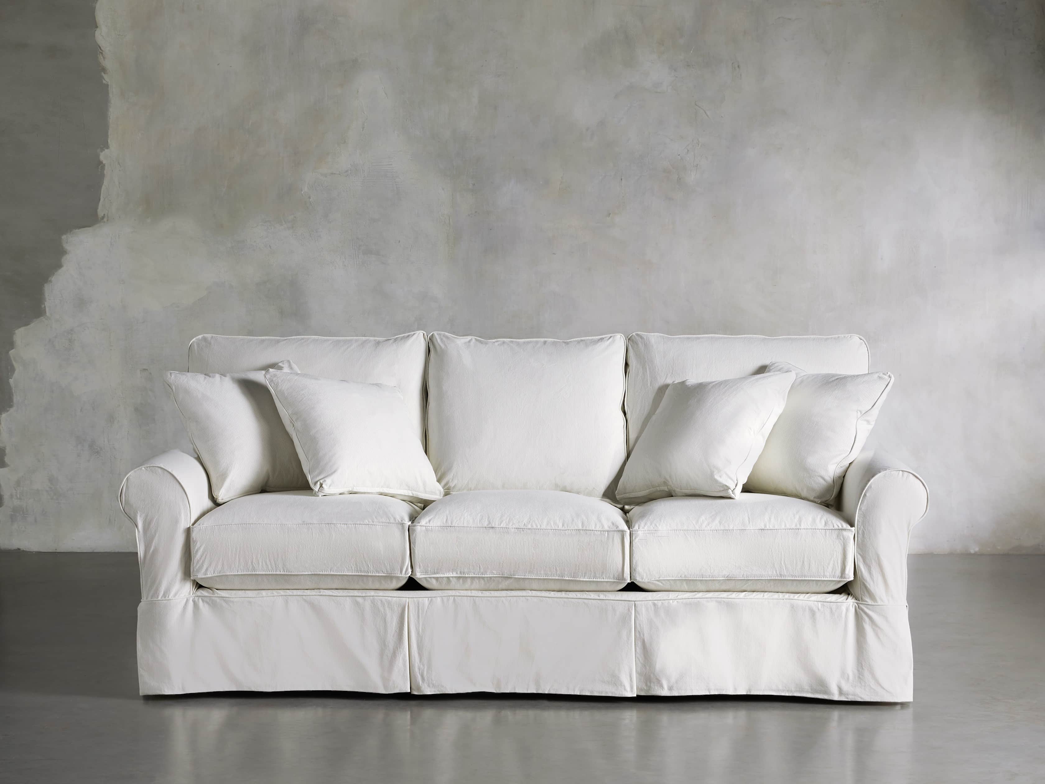 White Linen Sleeper Sofa - Sofa Design Ideas