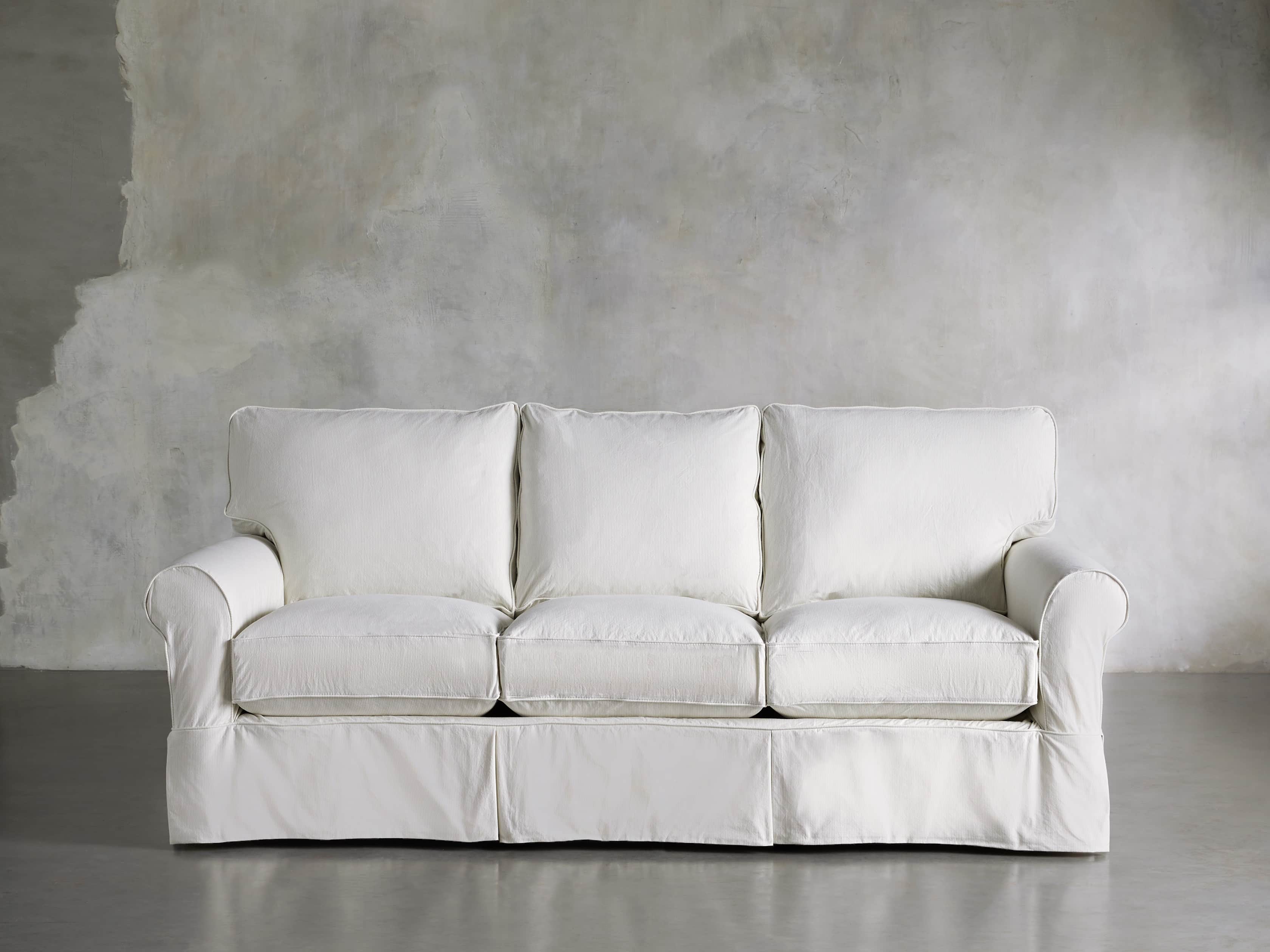 Baldwin Slipcovered 89" Queen Air Sleeper Sofa (3/3)