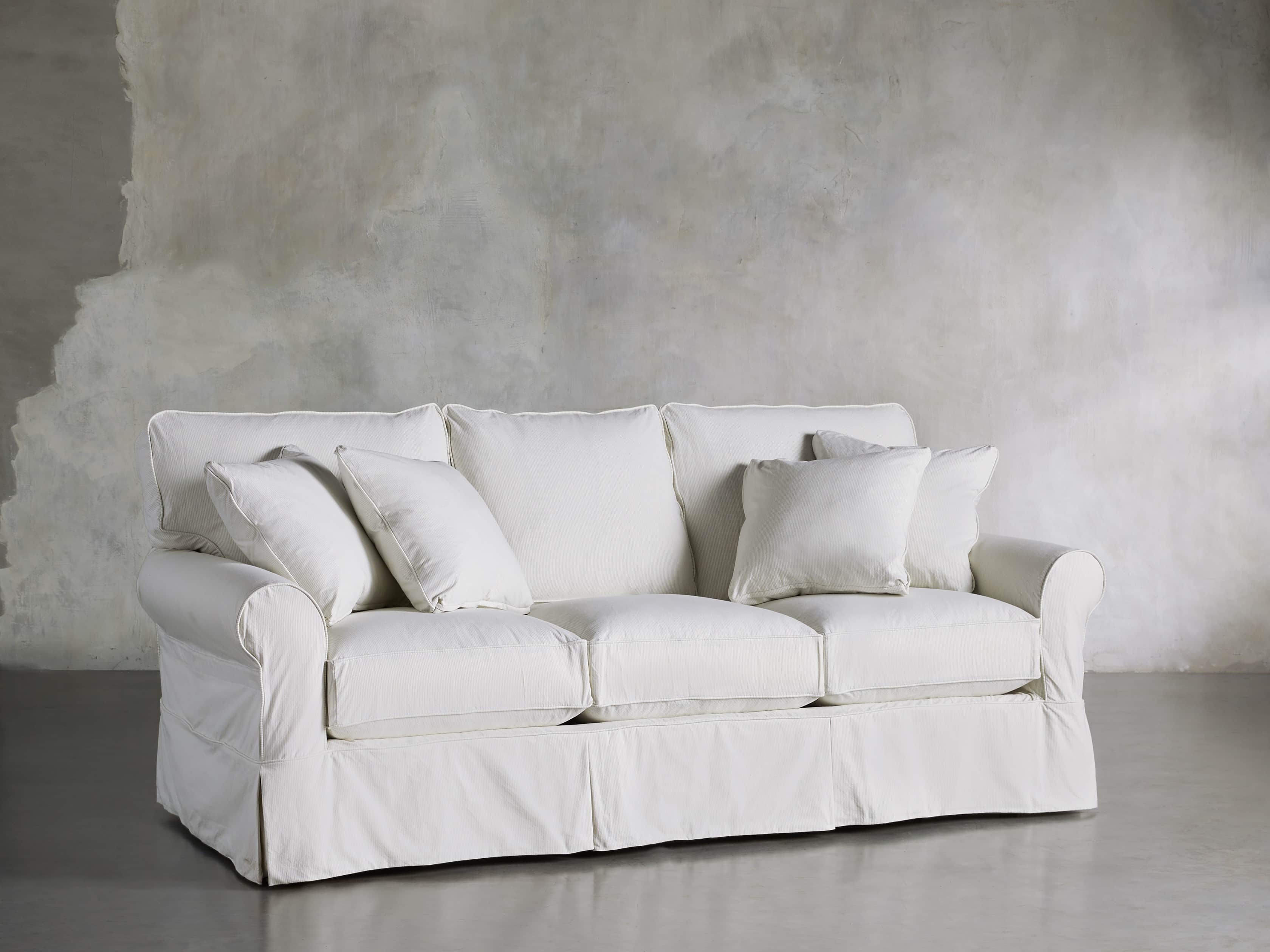 Baldwin Slipcovered Air Sleeper Sofa Arhaus Baldwin Slipcovered Air Sleeper Sofa, Slipcover For Sleeper Sofa