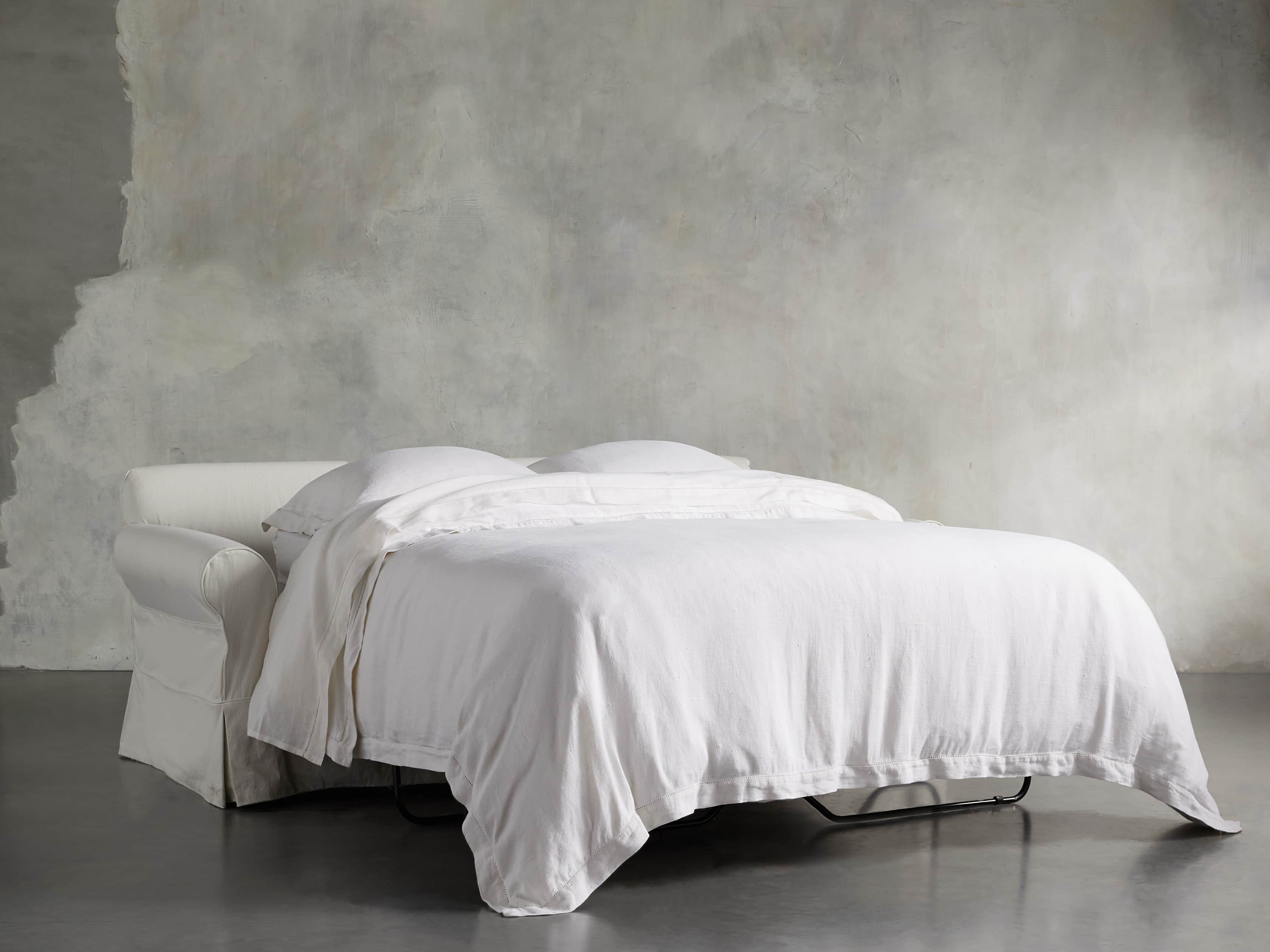Baldwin Slipcovered 89" Queen Air Sleeper Sofa (3/3)