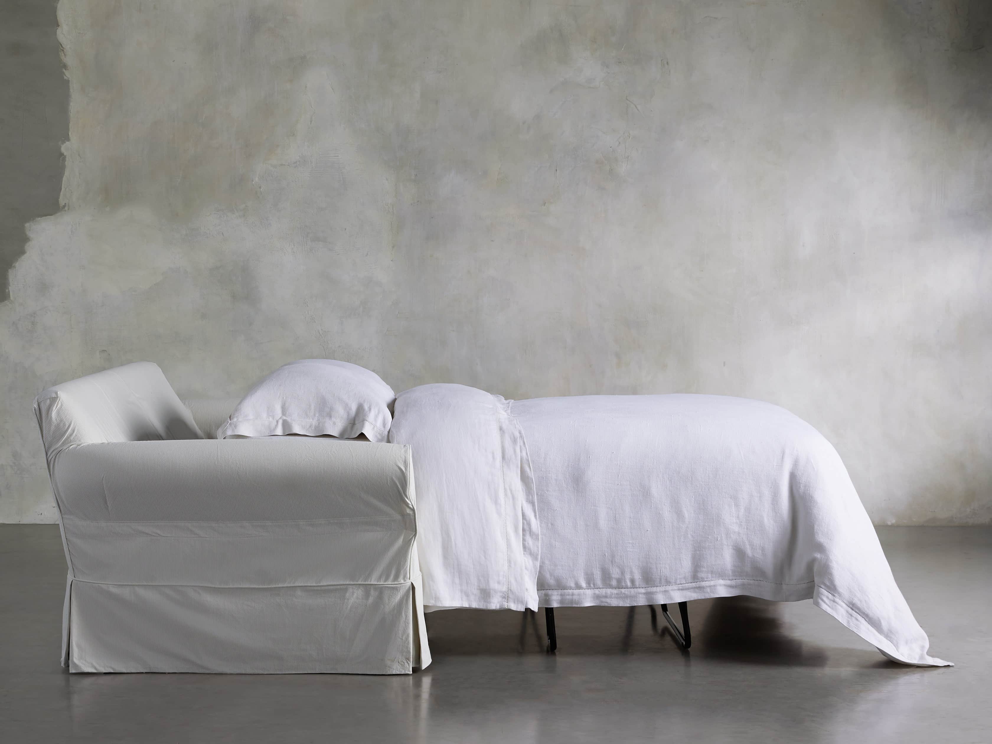 Baldwin Slipcovered 89" Queen Air Sleeper Sofa (3/3)