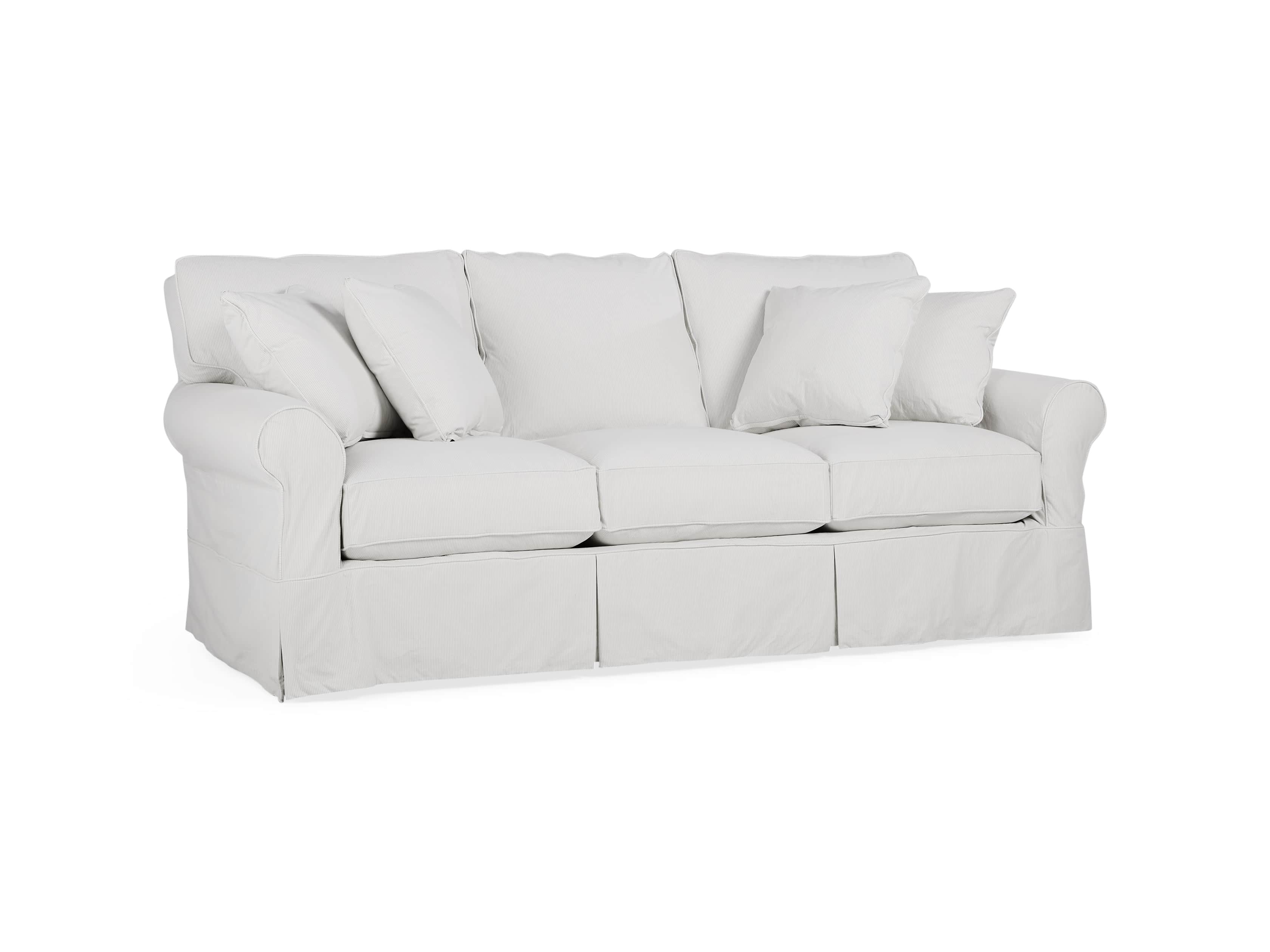 Baldwin Slipcovered 89" Queen Air Sleeper Sofa (3/3)
