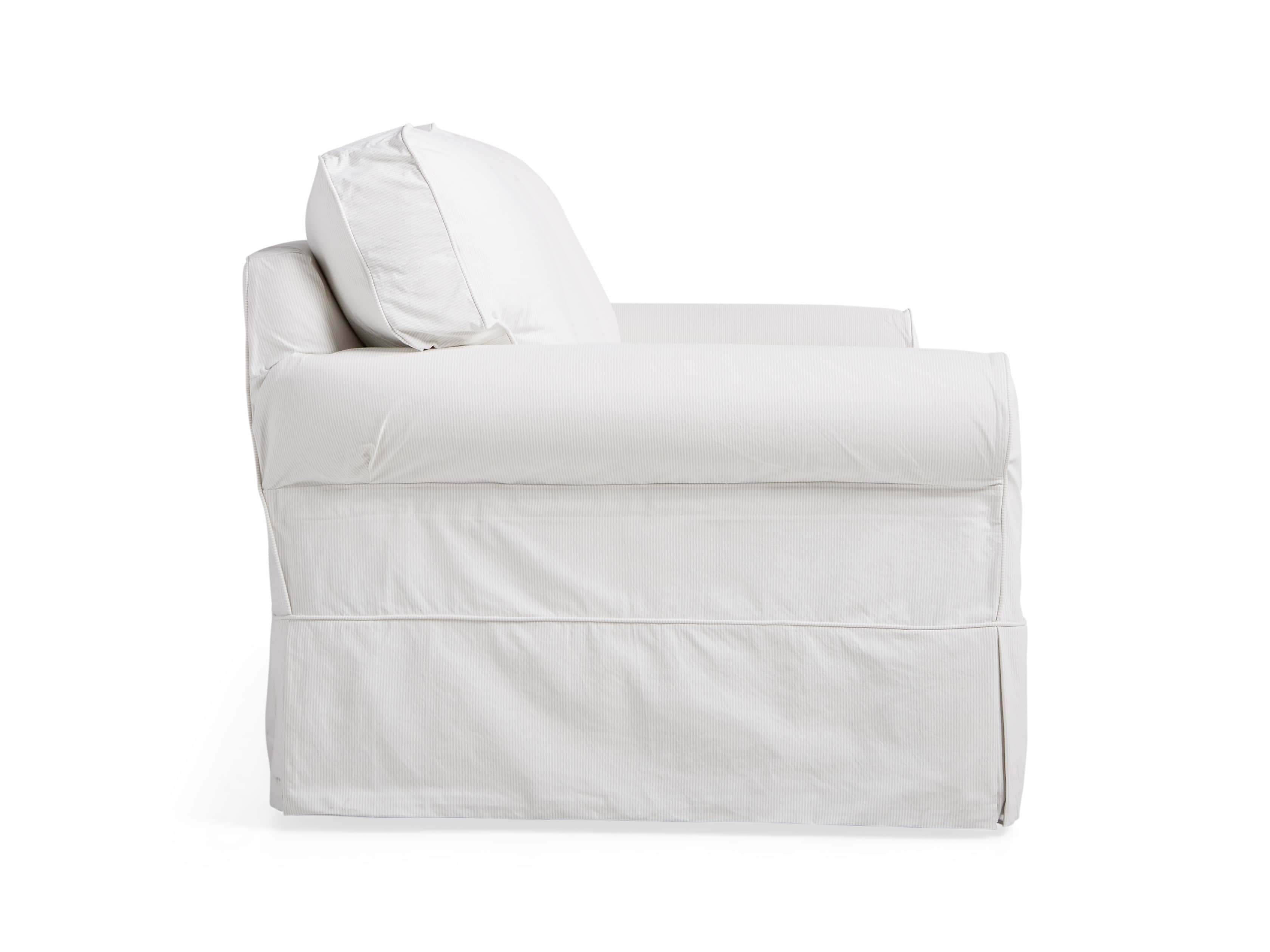 Baldwin Slipcovered 89" Sofa