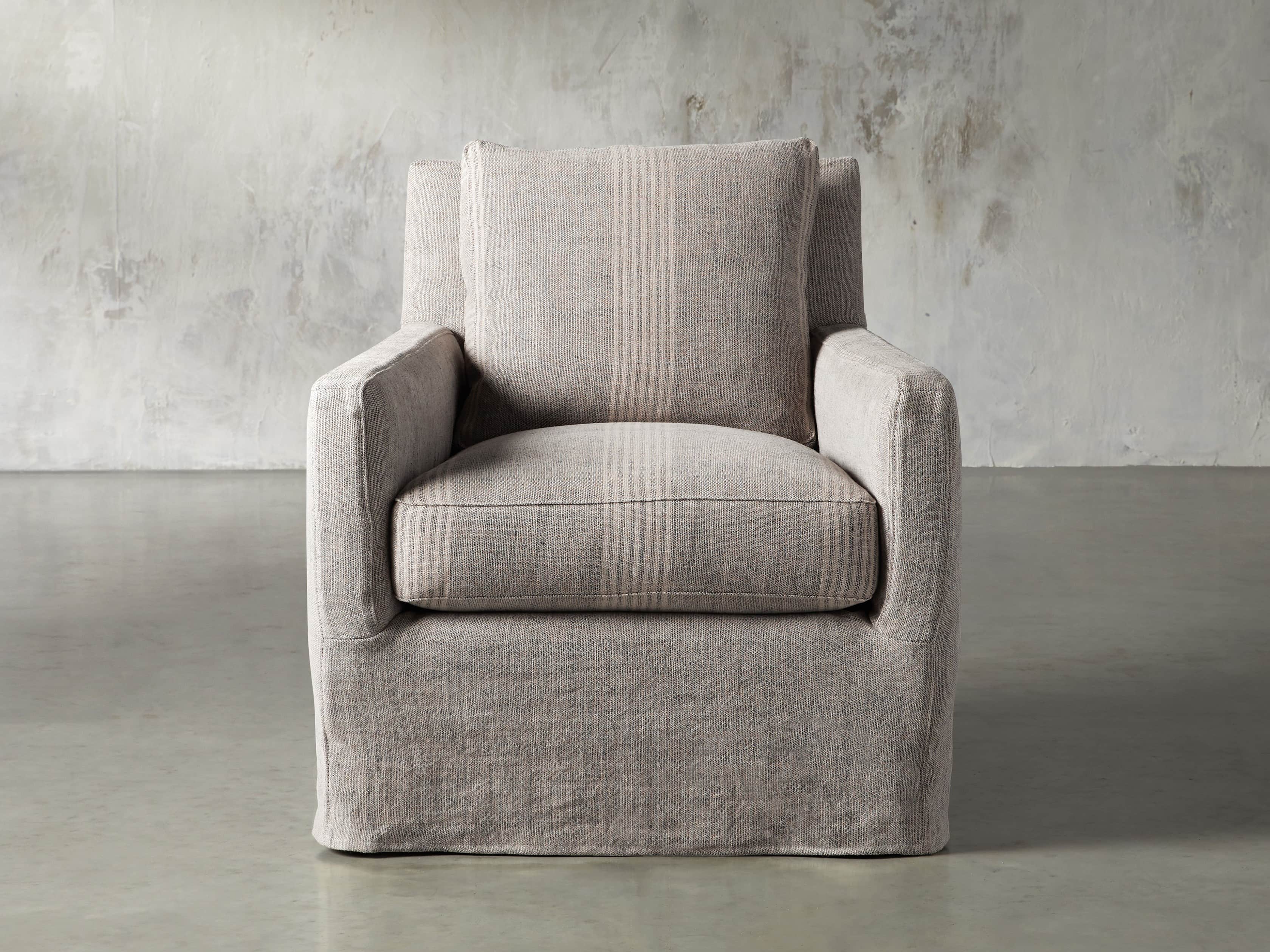 Kenley Slipcovered 33" Chair