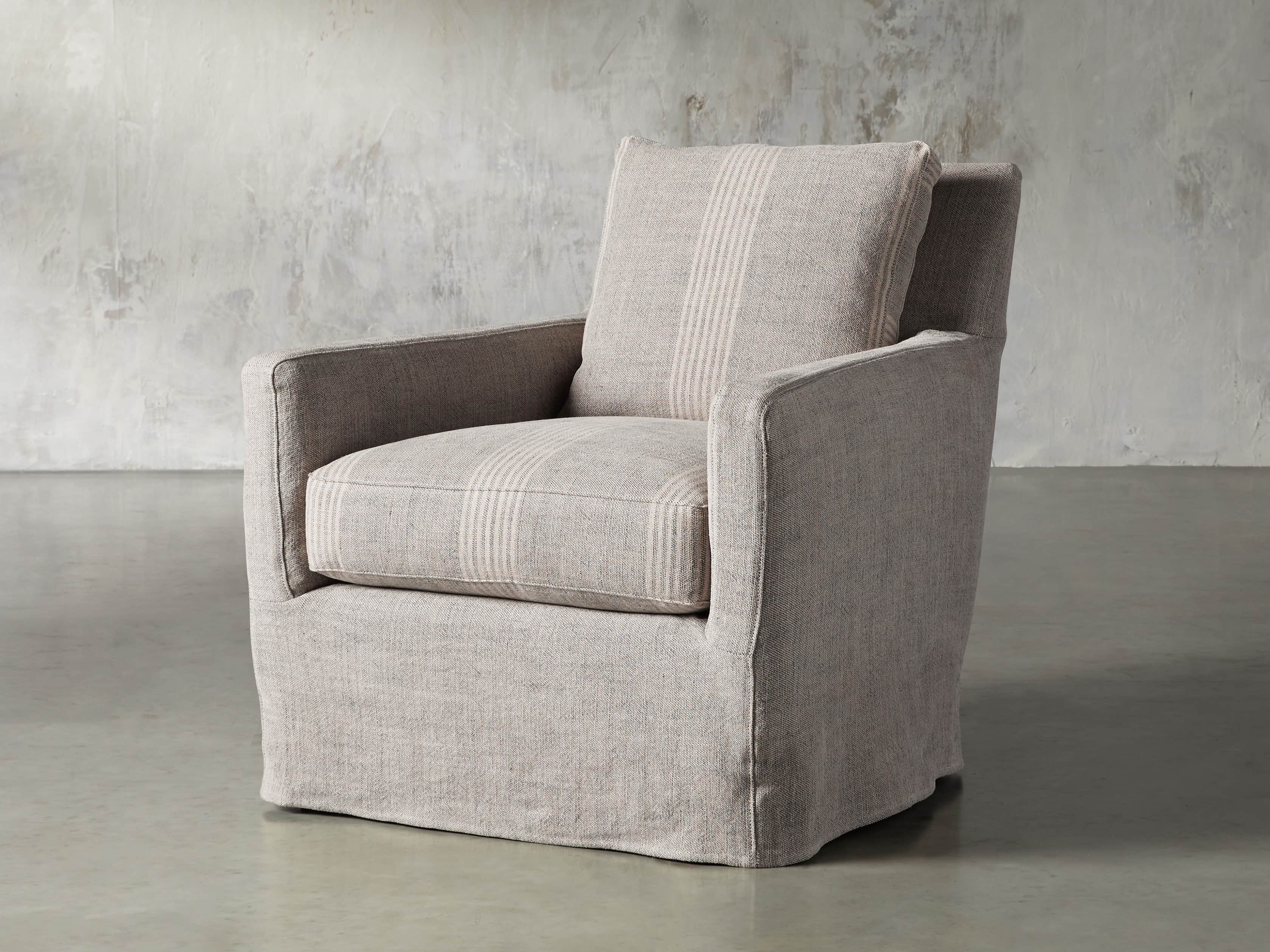 Kenley Slipcovered 33" Chair