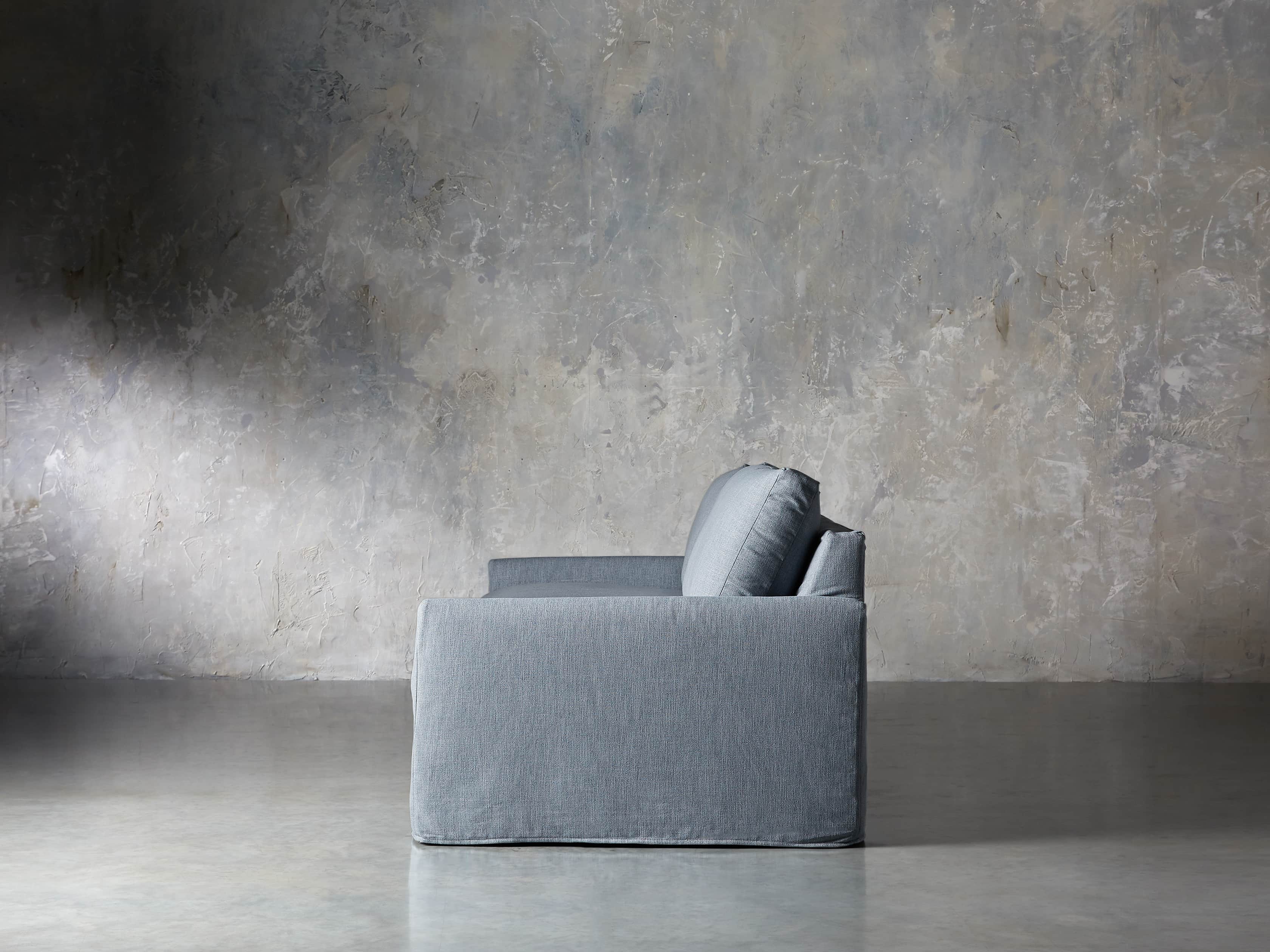 Kipton Slipcovered 94" Sofa in Cassie River