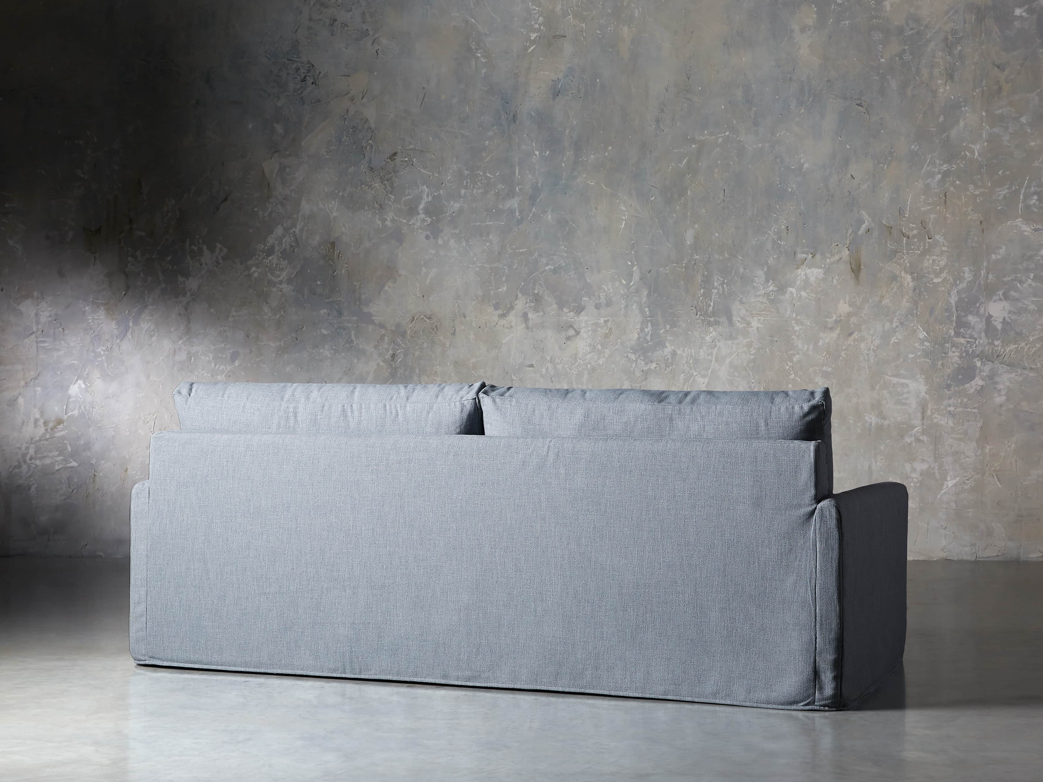 Kipton Slipcovered 94" Sofa in Cassie River