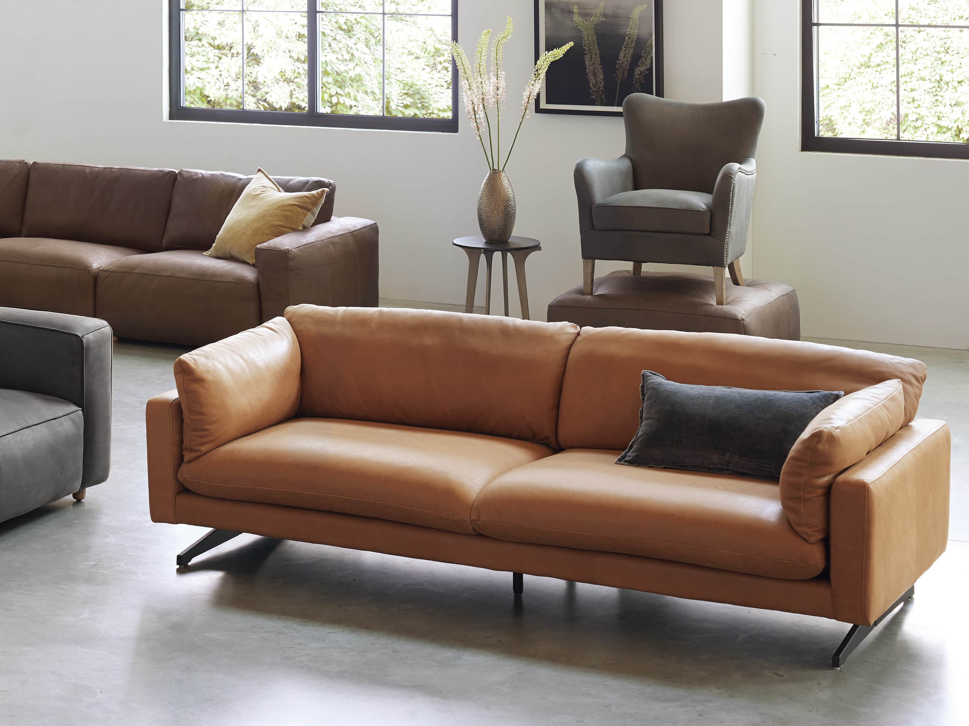Jarvis Leather Sofa Arhaus, Discontinued Leather Sofas