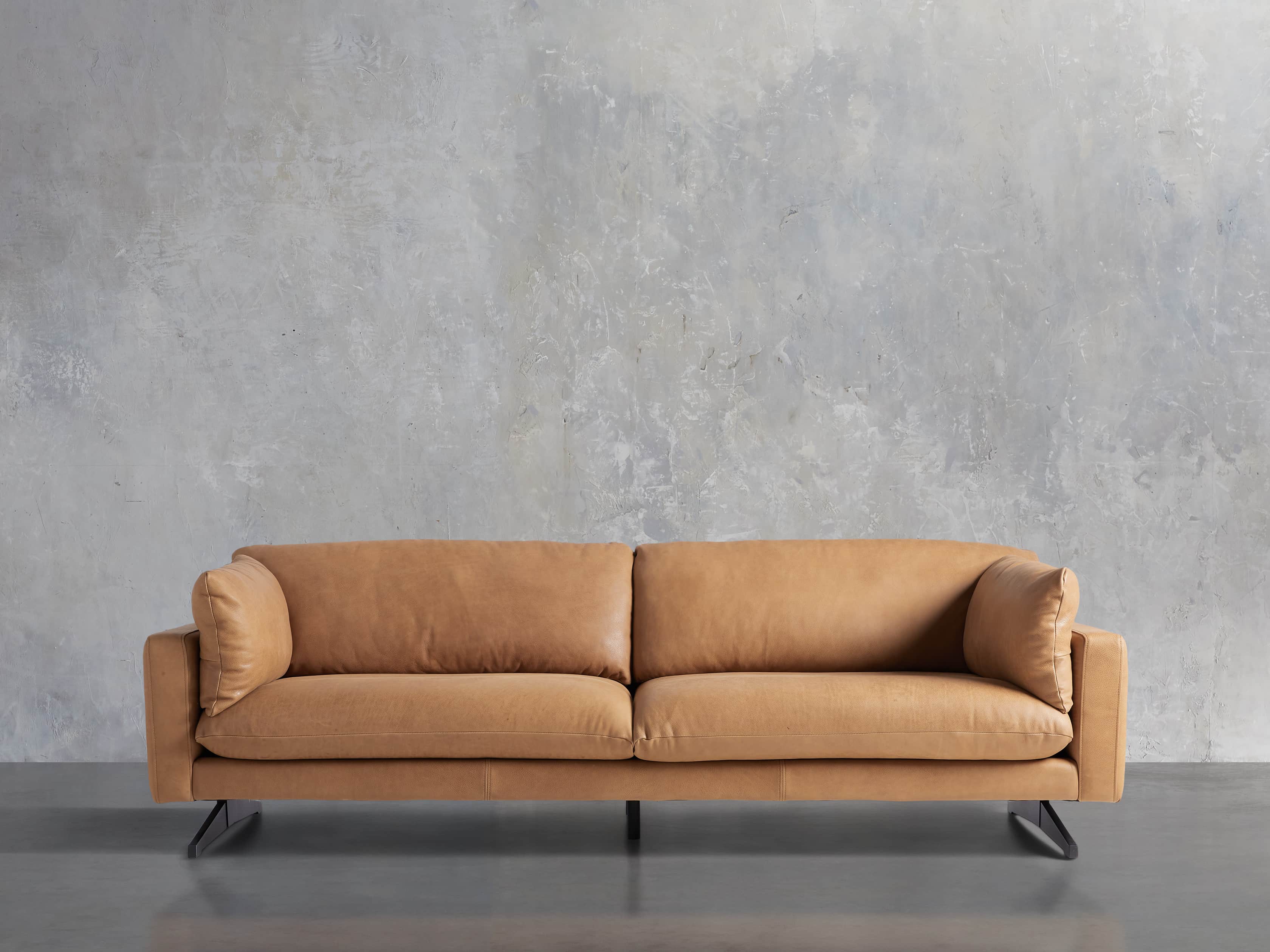 Jarvis Leather Sofa Arhaus