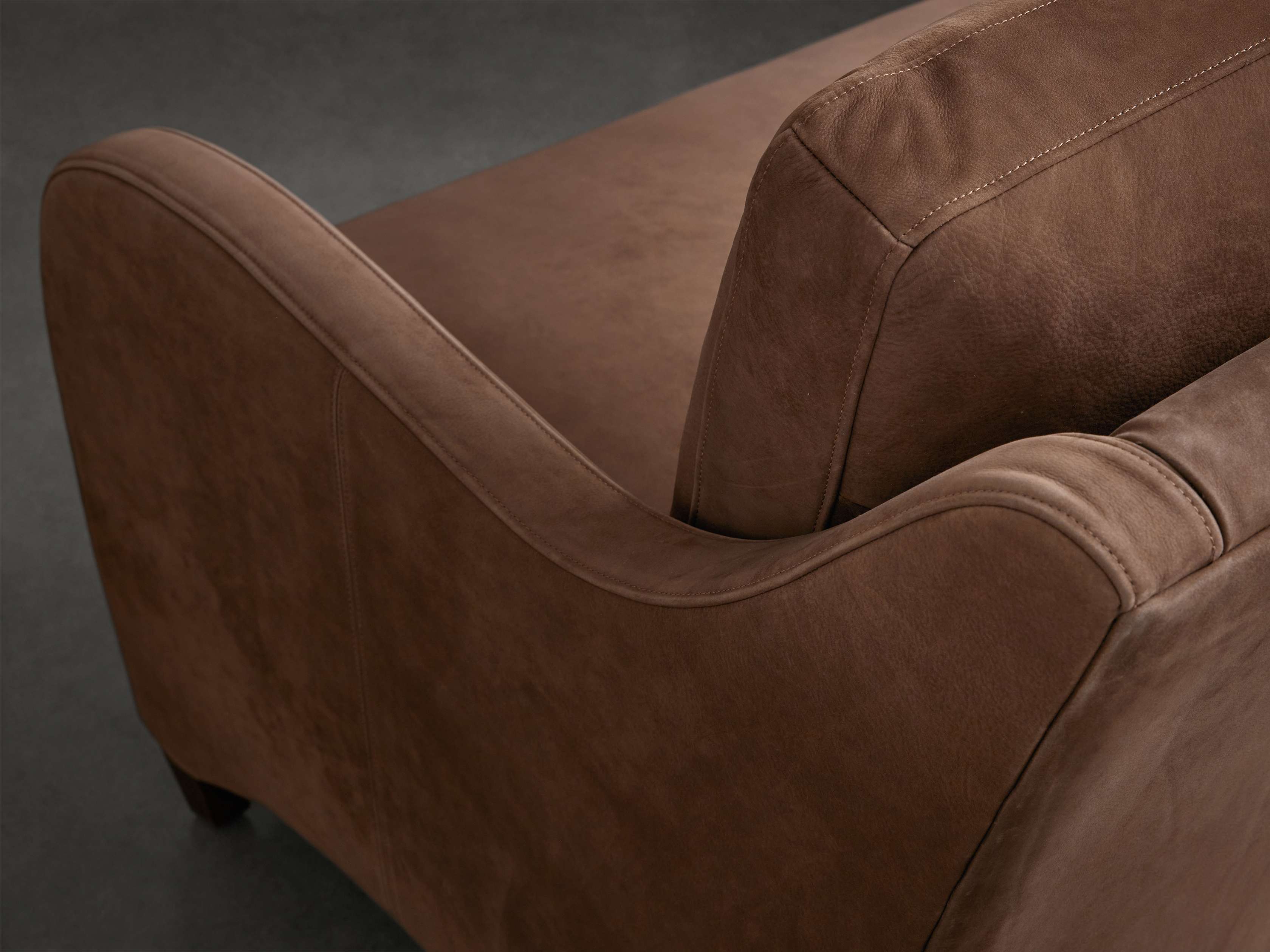 Marvin Nubuck Leather Sofa – Arhaus Marvin Nubuck Leather Sofa – Arhaus