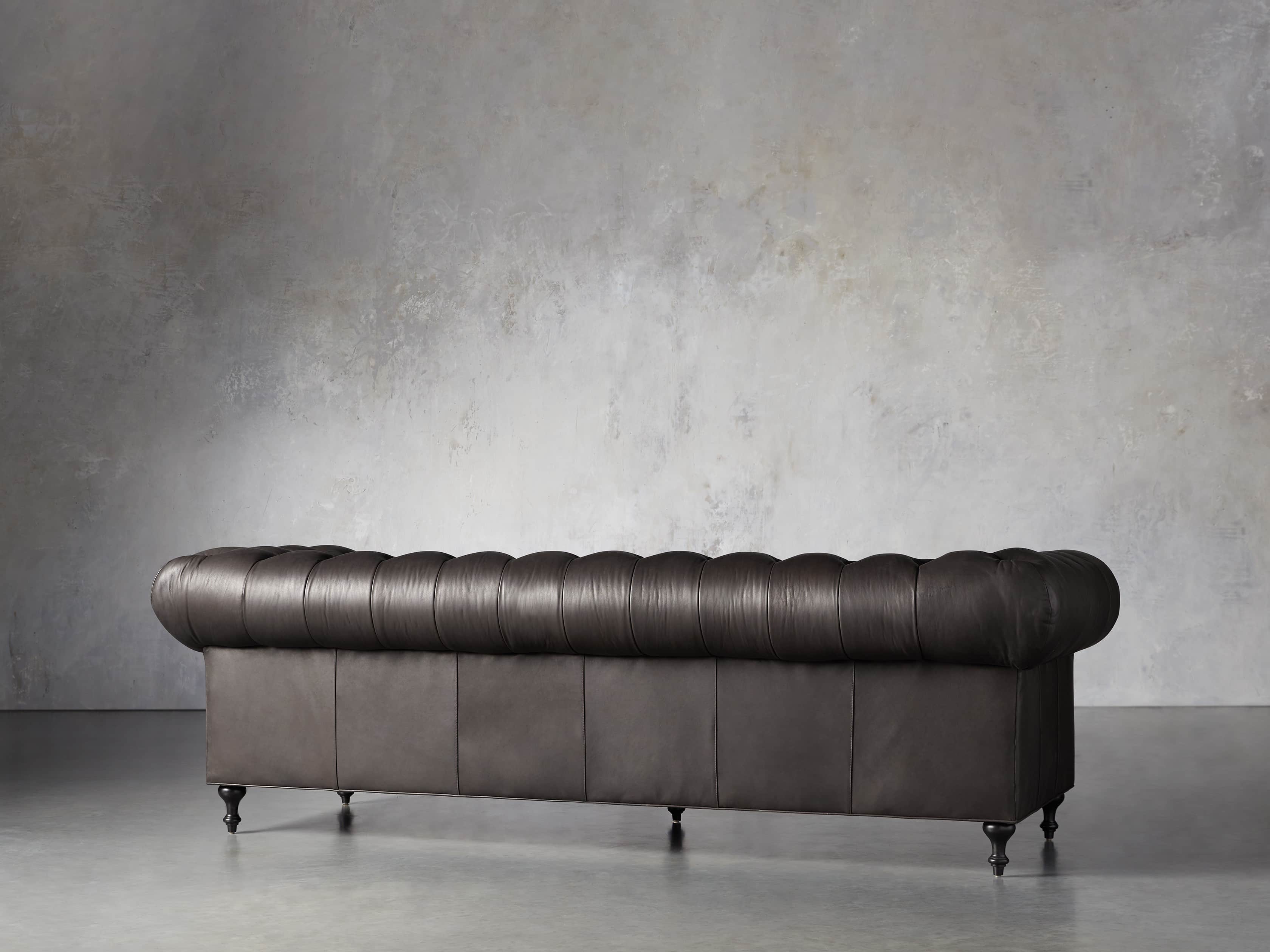 Wessex Leather 109" Sofa