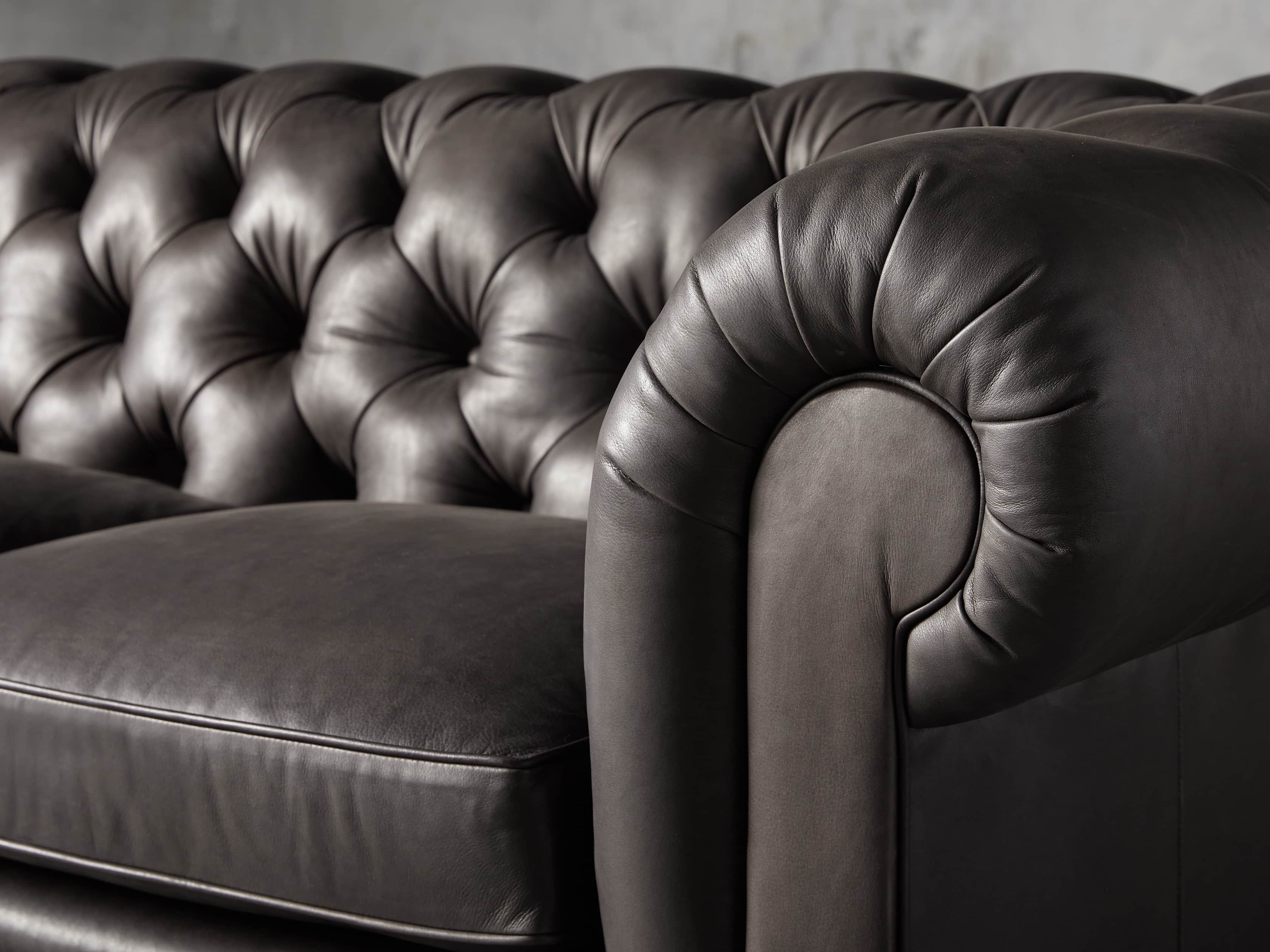 Wessex Leather 109" Sofa