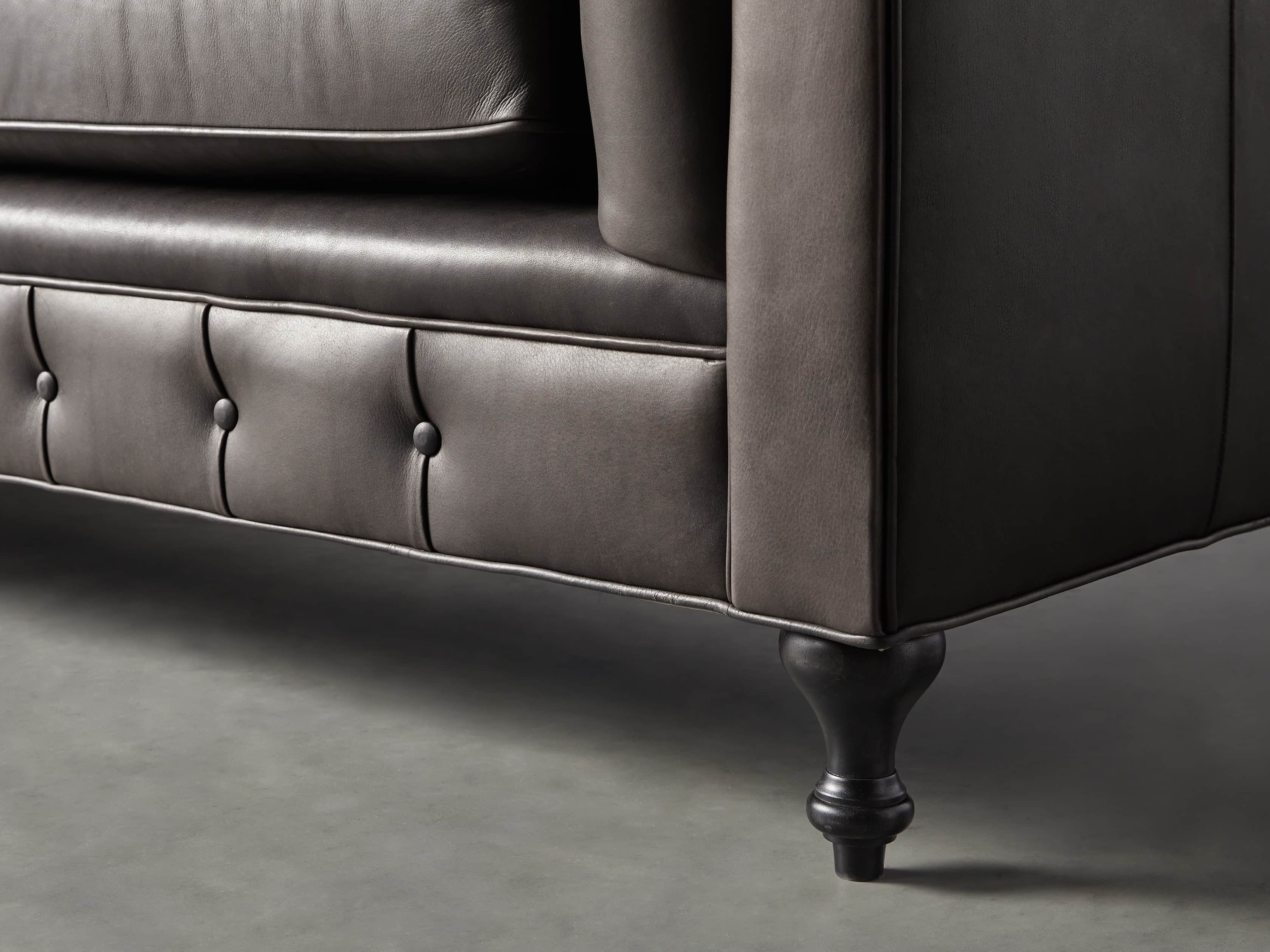 Wessex Leather 109" Sofa