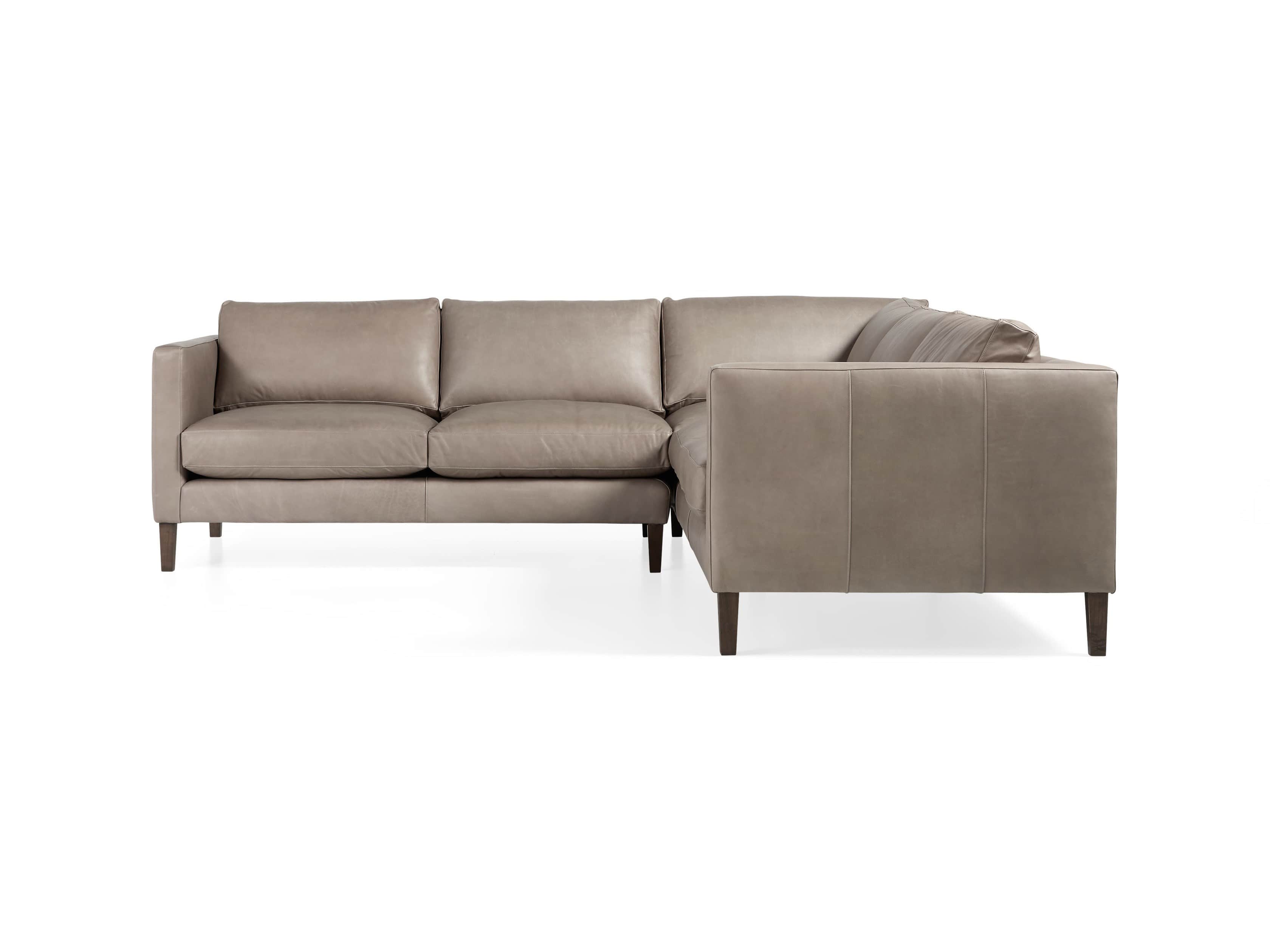 Radford Leather 105" Two Piece Sectional