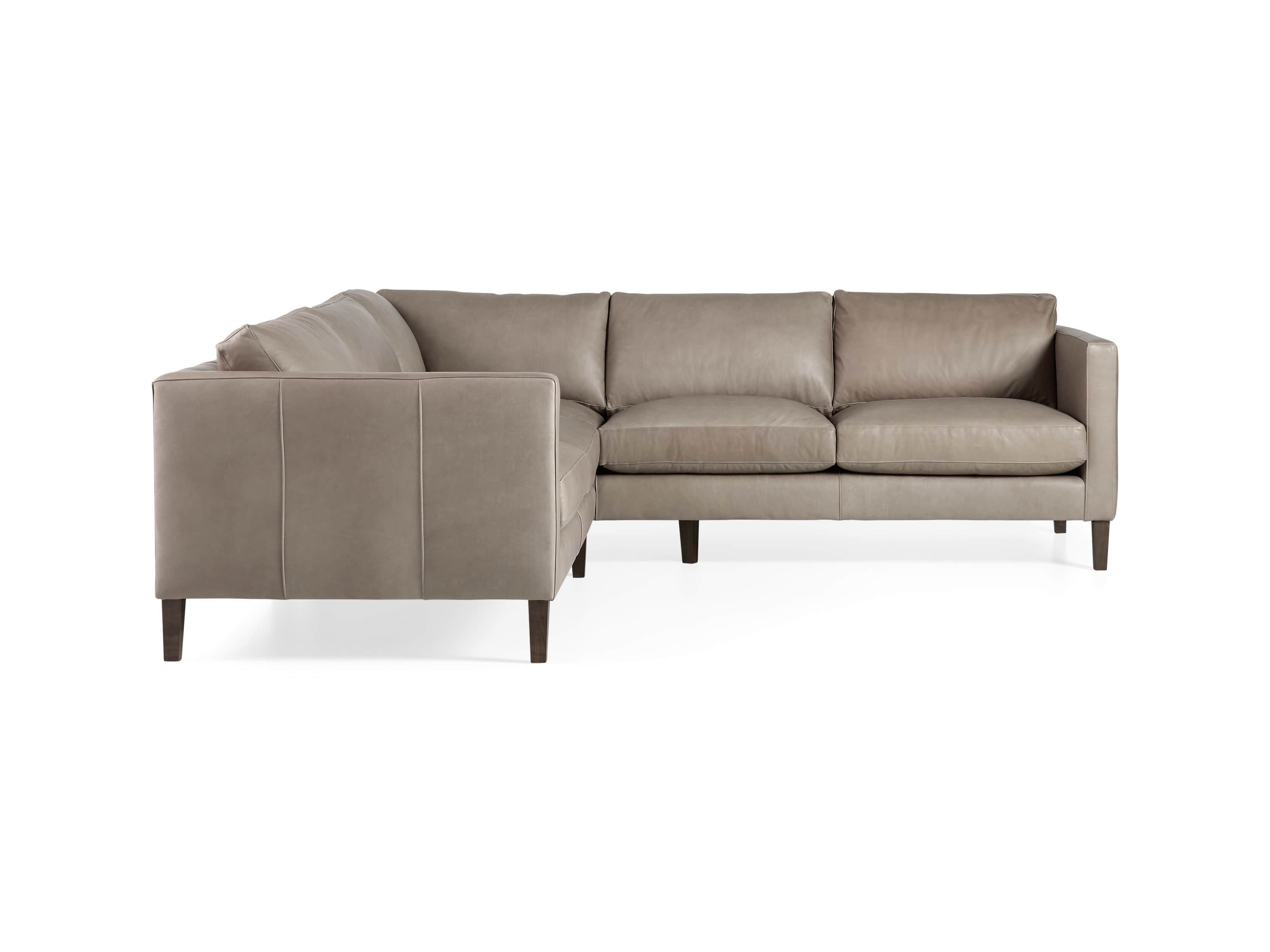 Radford Leather 105" Two Piece Sectional