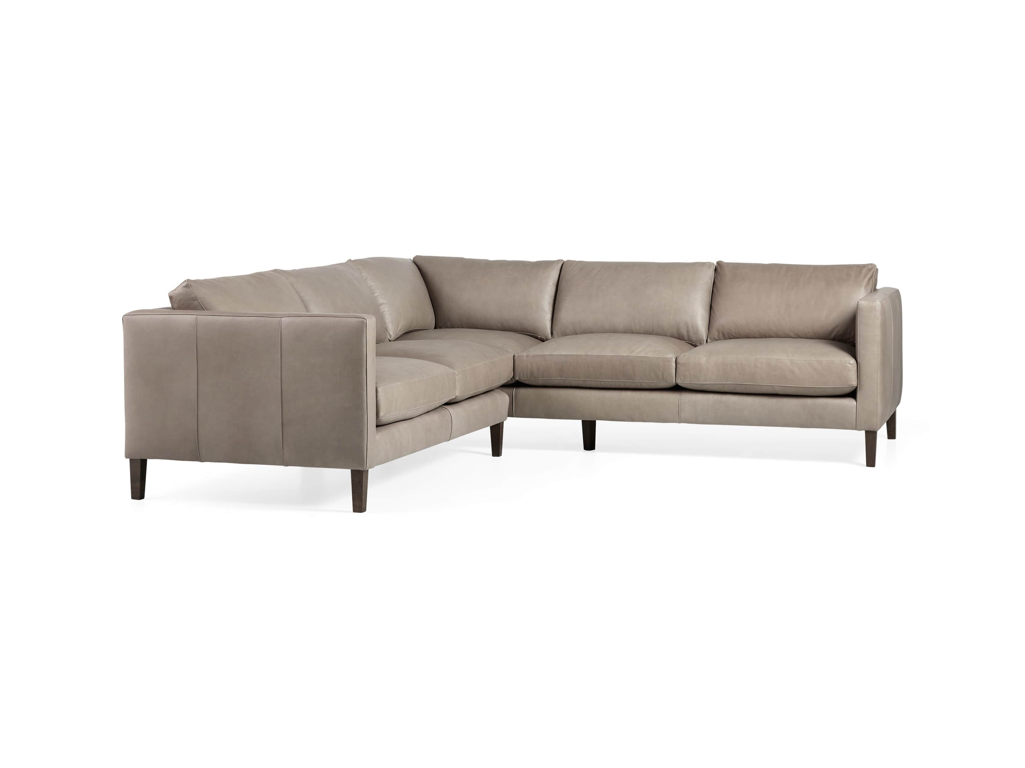 Radford Leather 105" Two Piece Sectional