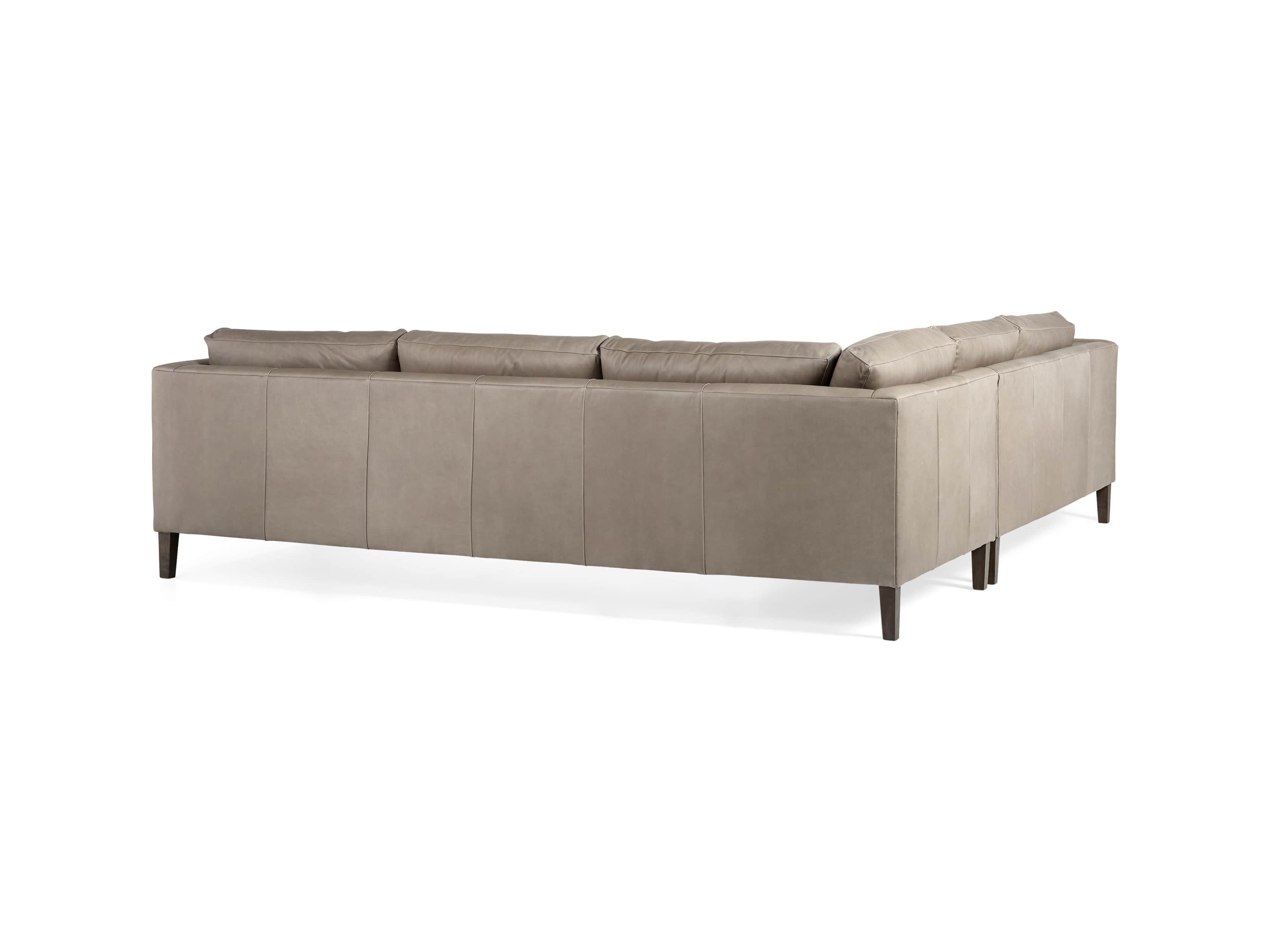 Radford Leather 105" Two Piece Sectional