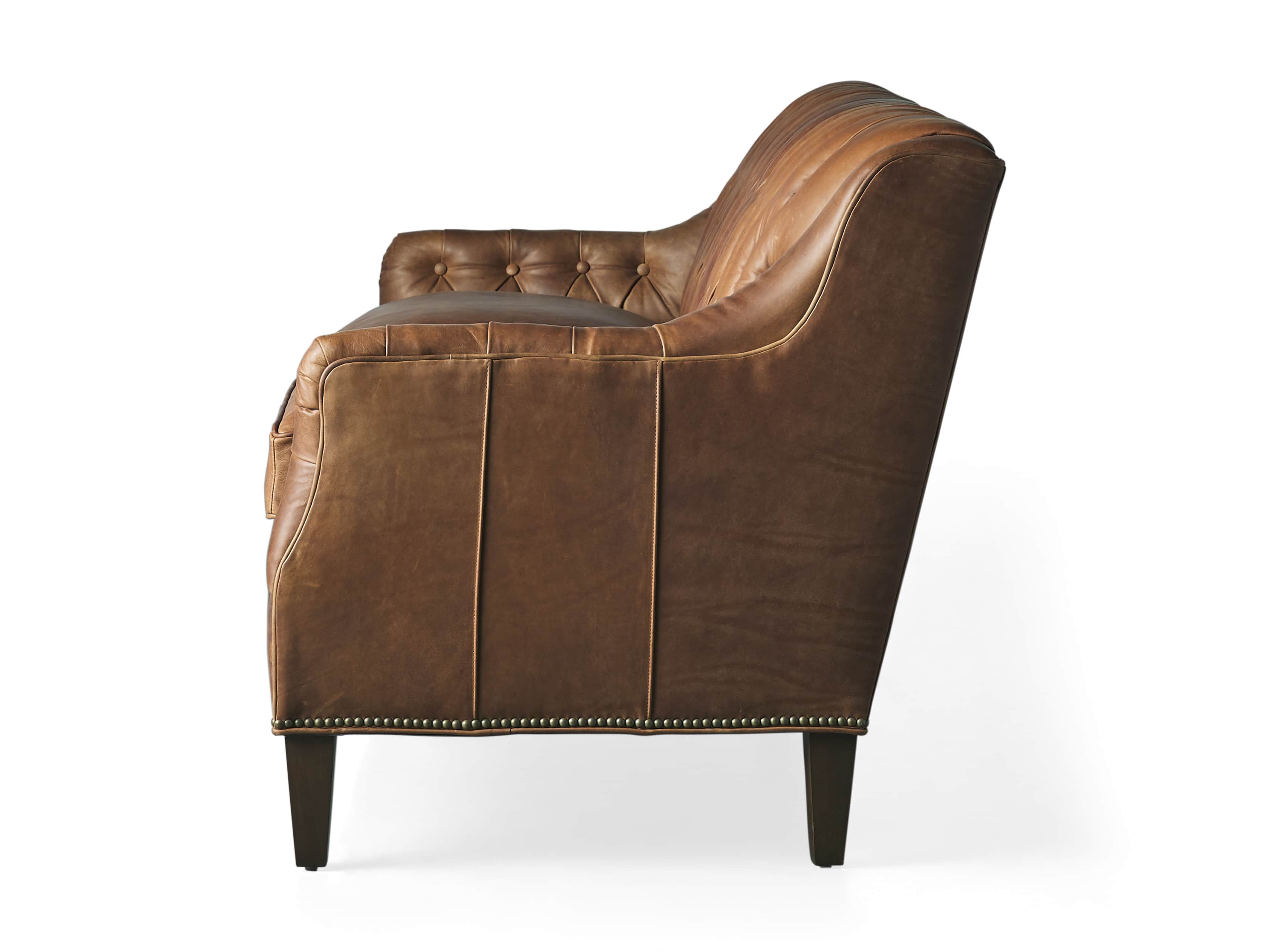 Hartford Leather 74" Settee, slide 8 of 8