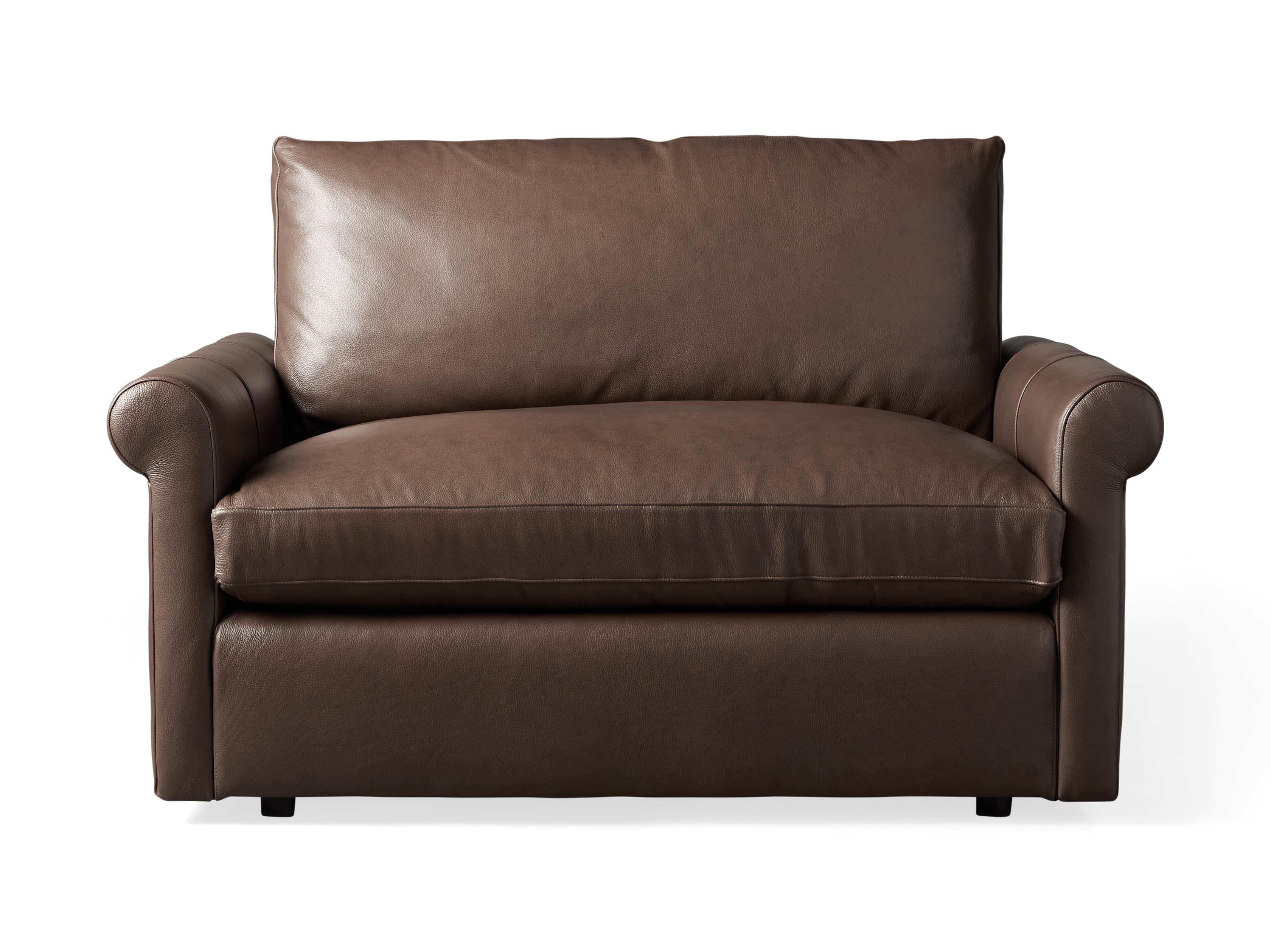 Kipton Leather Rolled Arm Chair, slide 6 of 7