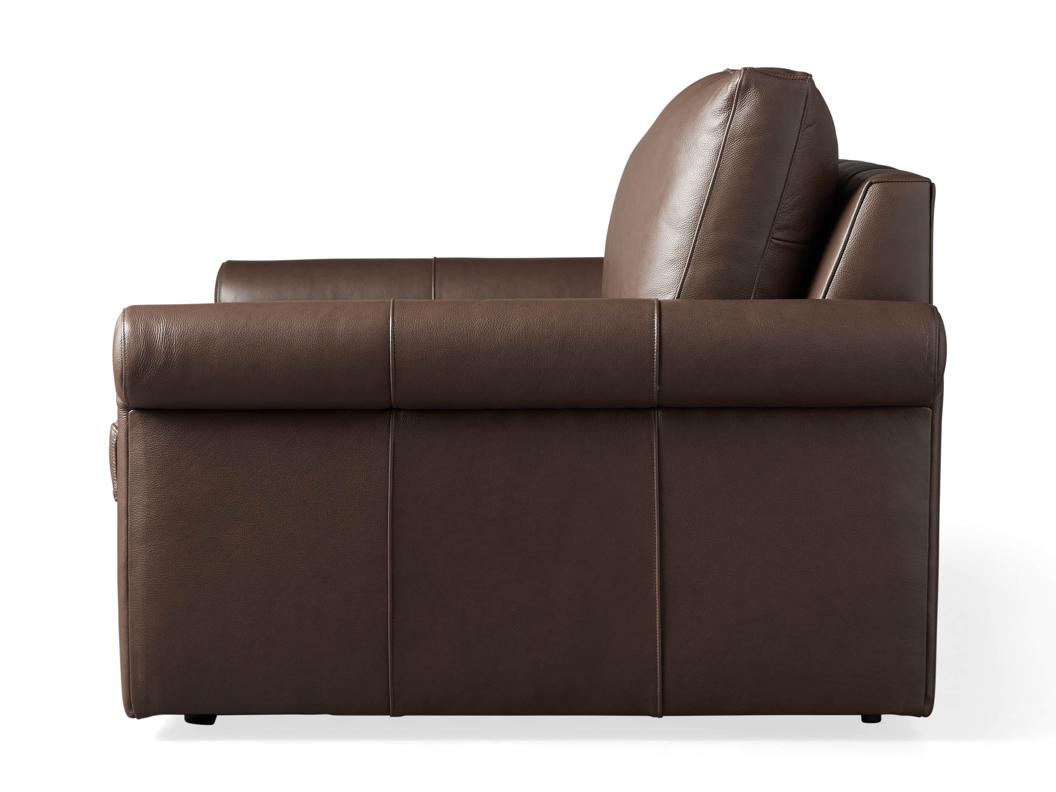 Kipton Leather Rolled Arm Chair, slide 7 of 7