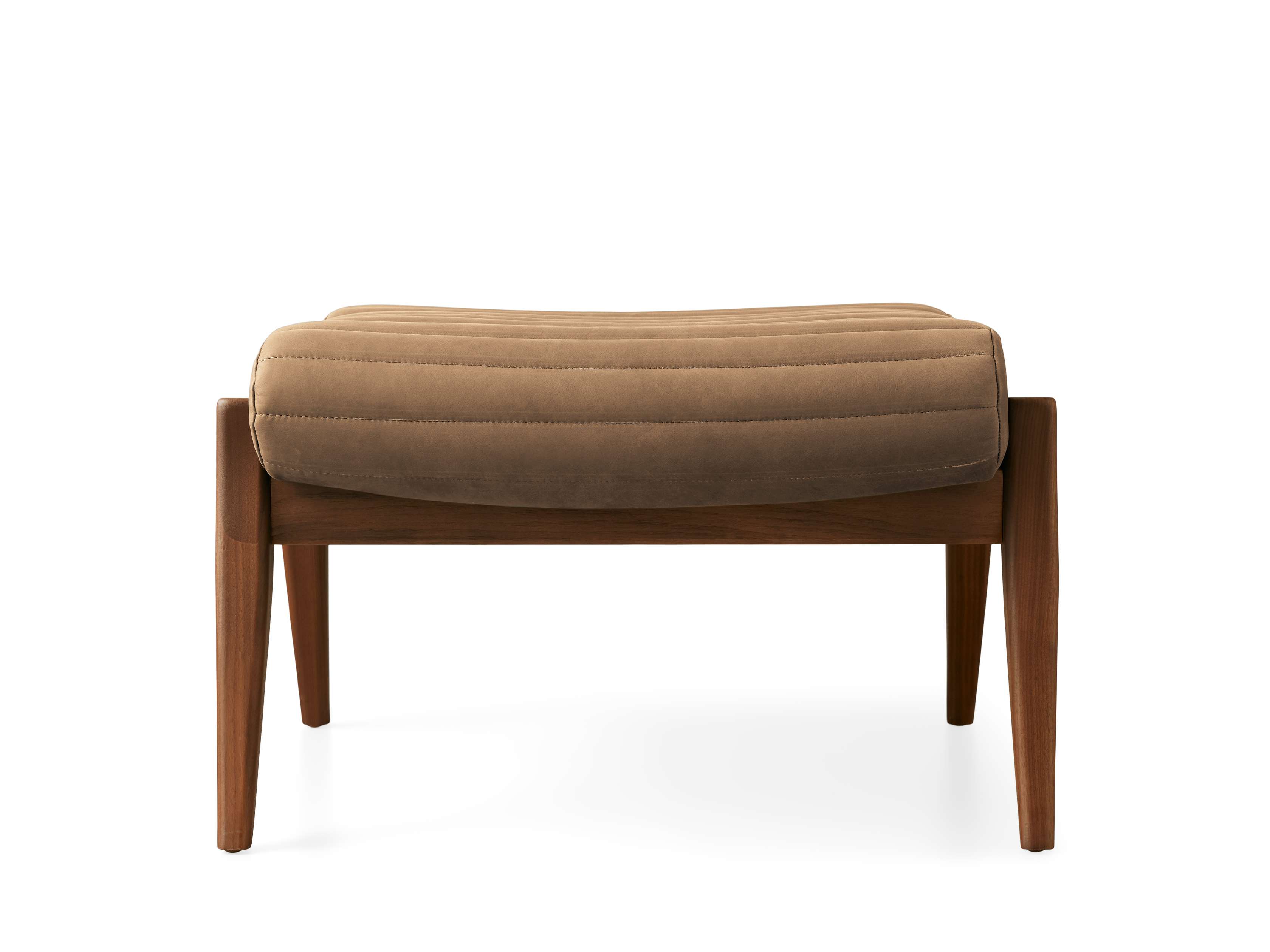 Nathaniel Leather Ottoman