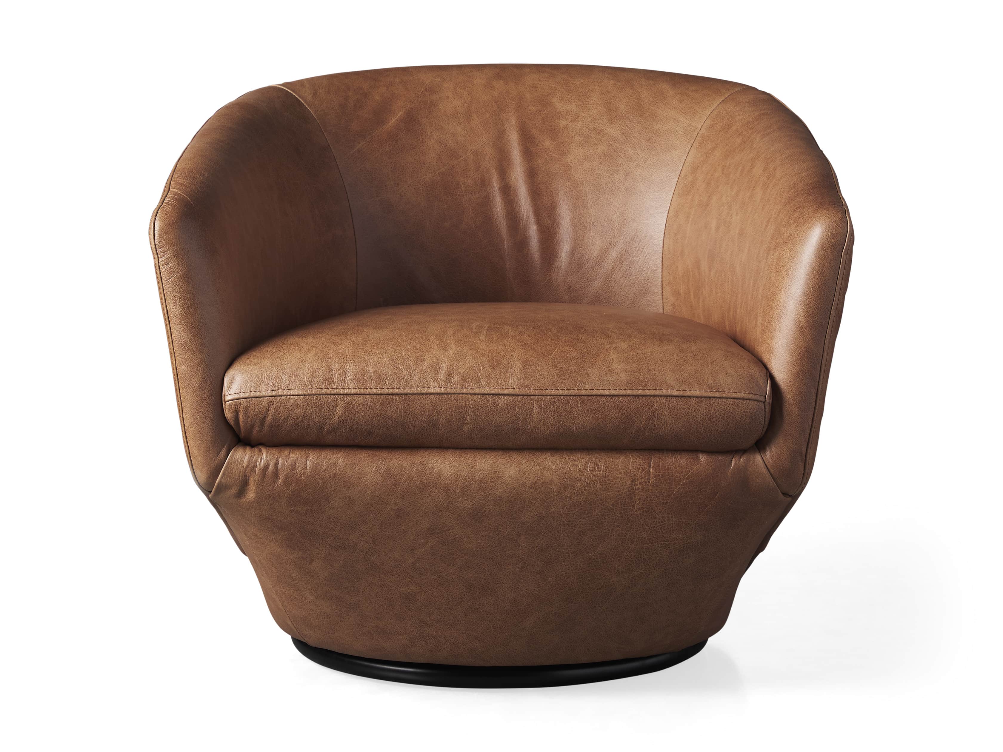 arhaus pelton swivel chair